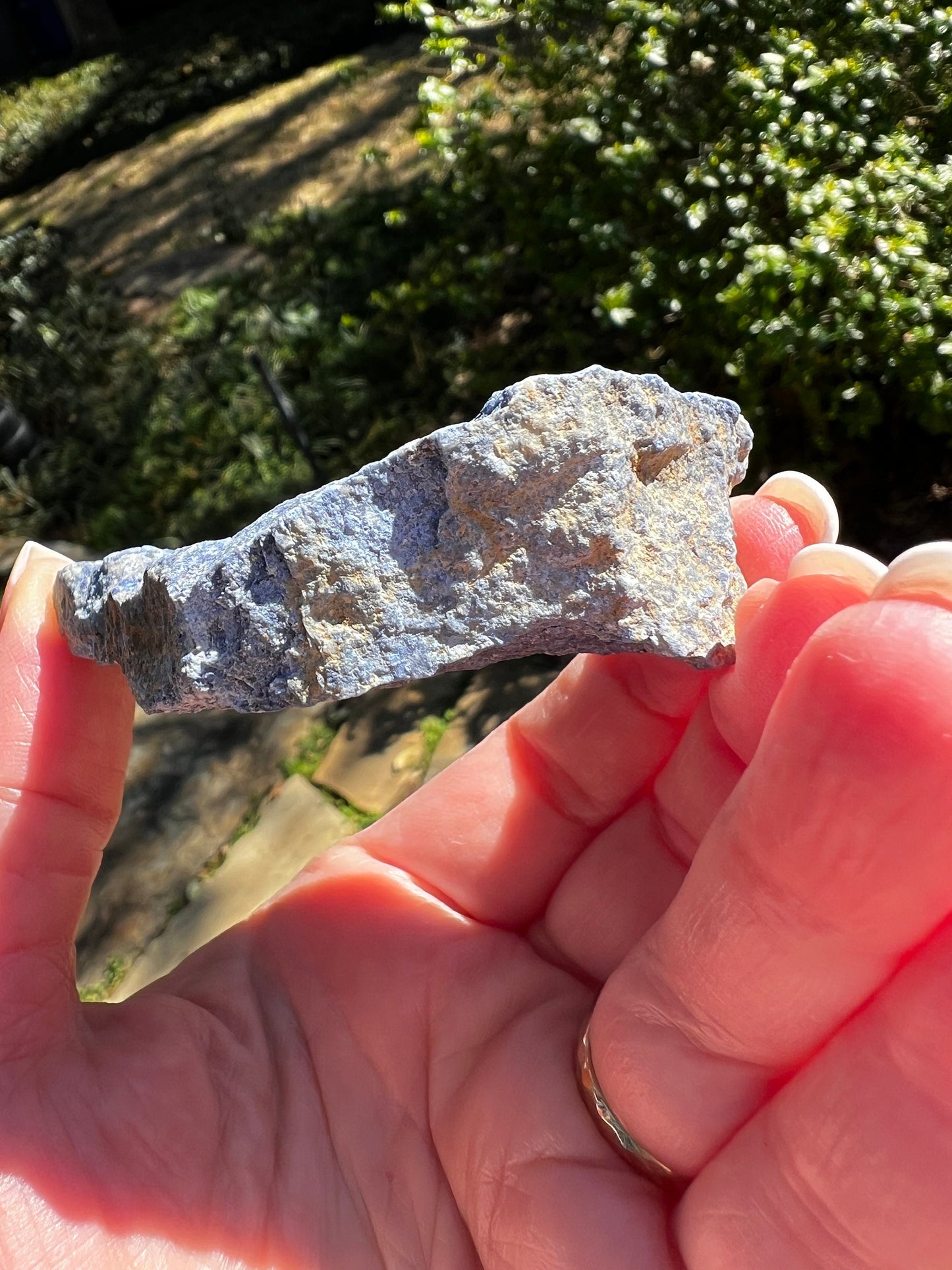 Dumortierite raw slice, gorgeous and so rare, 2.6 ounces, high vibration crystal healing