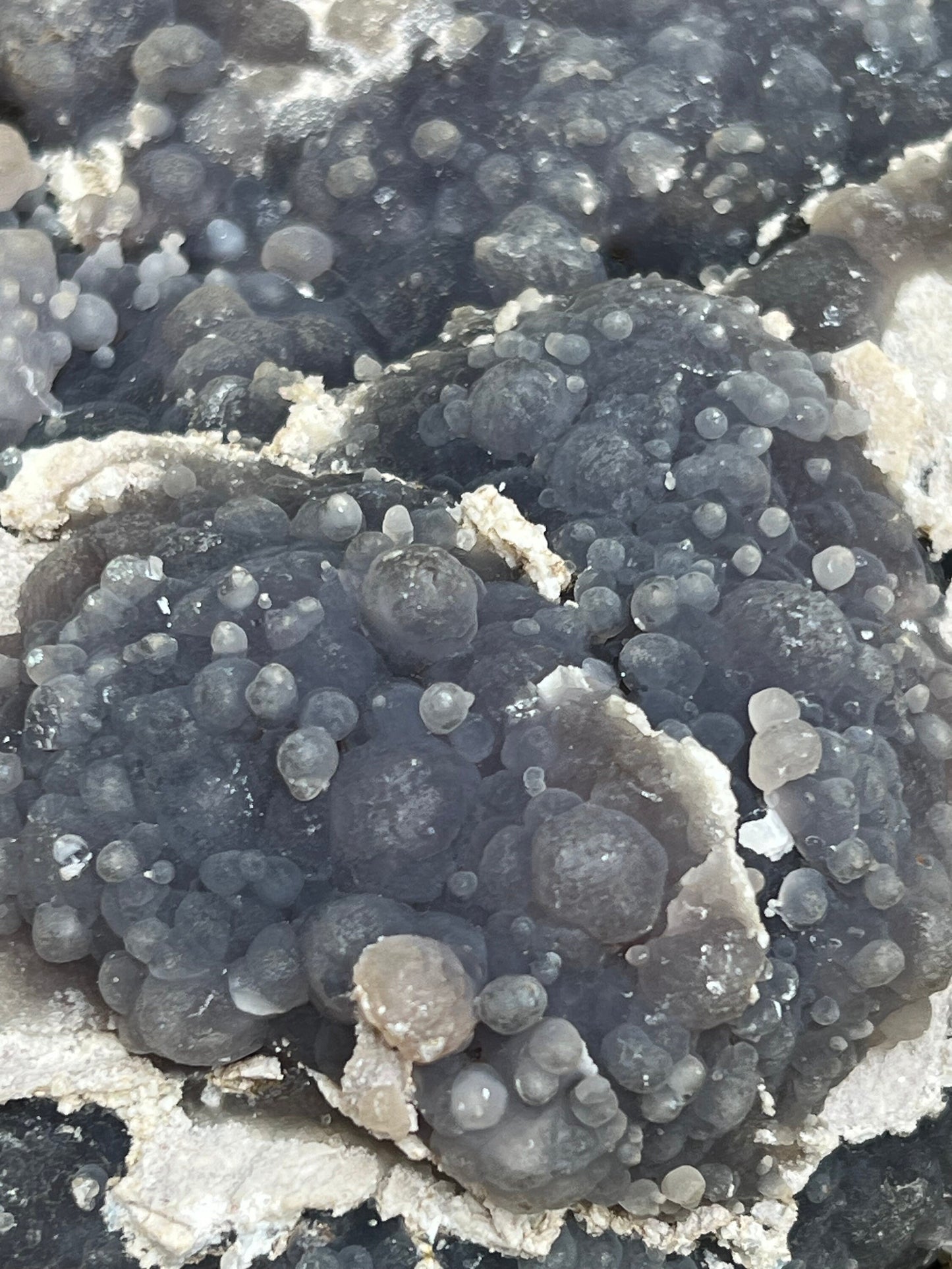 Grape Agate Cluster Bed, almost 5 pounds, gift, altar, statement piece, new, high vibration crystals