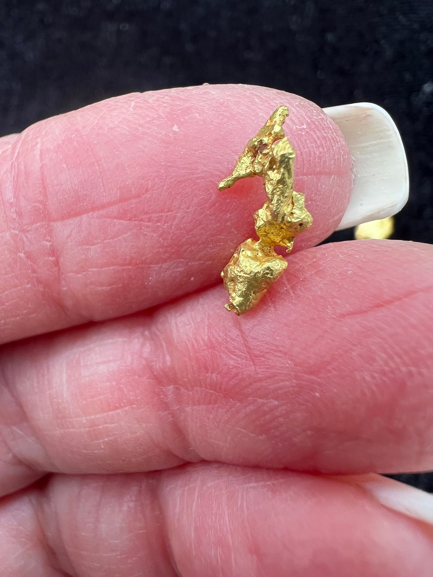 Crystallized 24k Gold, Brazil, Rare lot, Raw, Collectible, Pure, Mine-fresh, 17.85g