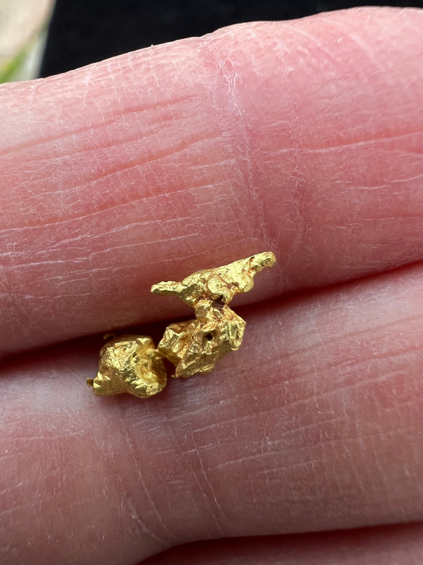 Crystallized 24k Gold, Brazil, Rare lot, Raw, Collectible, Pure, Mine-fresh, 17.85g