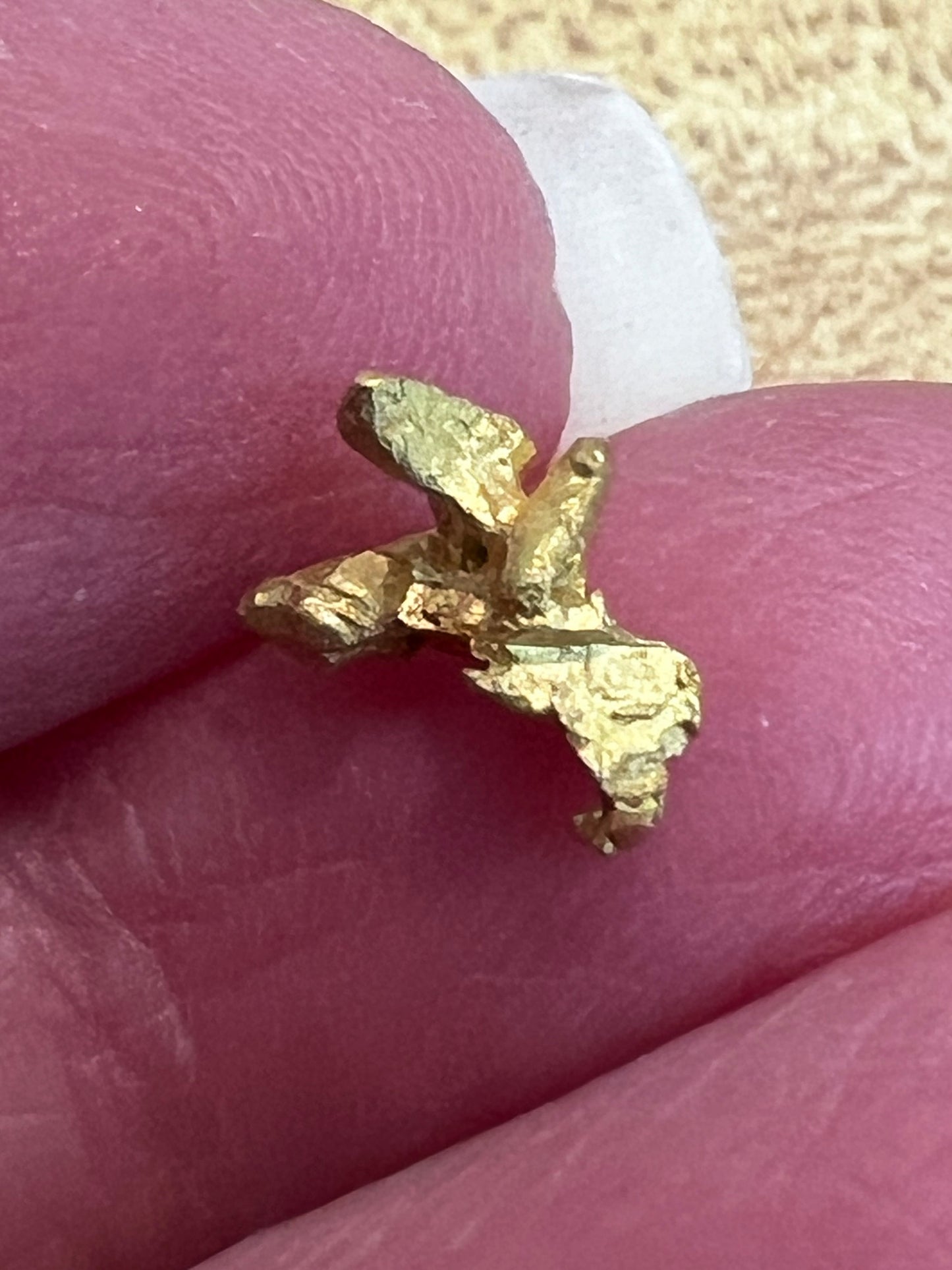 Crystallized 24k Gold, Brazil, Rare lot, Raw, Collectible, Pure, Mine-fresh, 17.85g