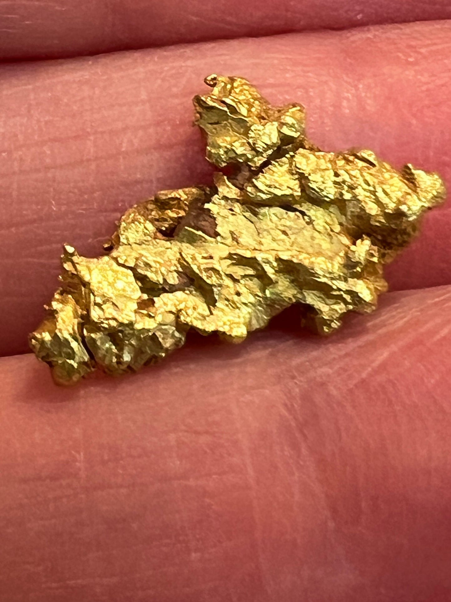 Crystallized 24k Gold, Brazil, Rare lot, Raw, Collectible, Pure, Mine-fresh, 17.85g