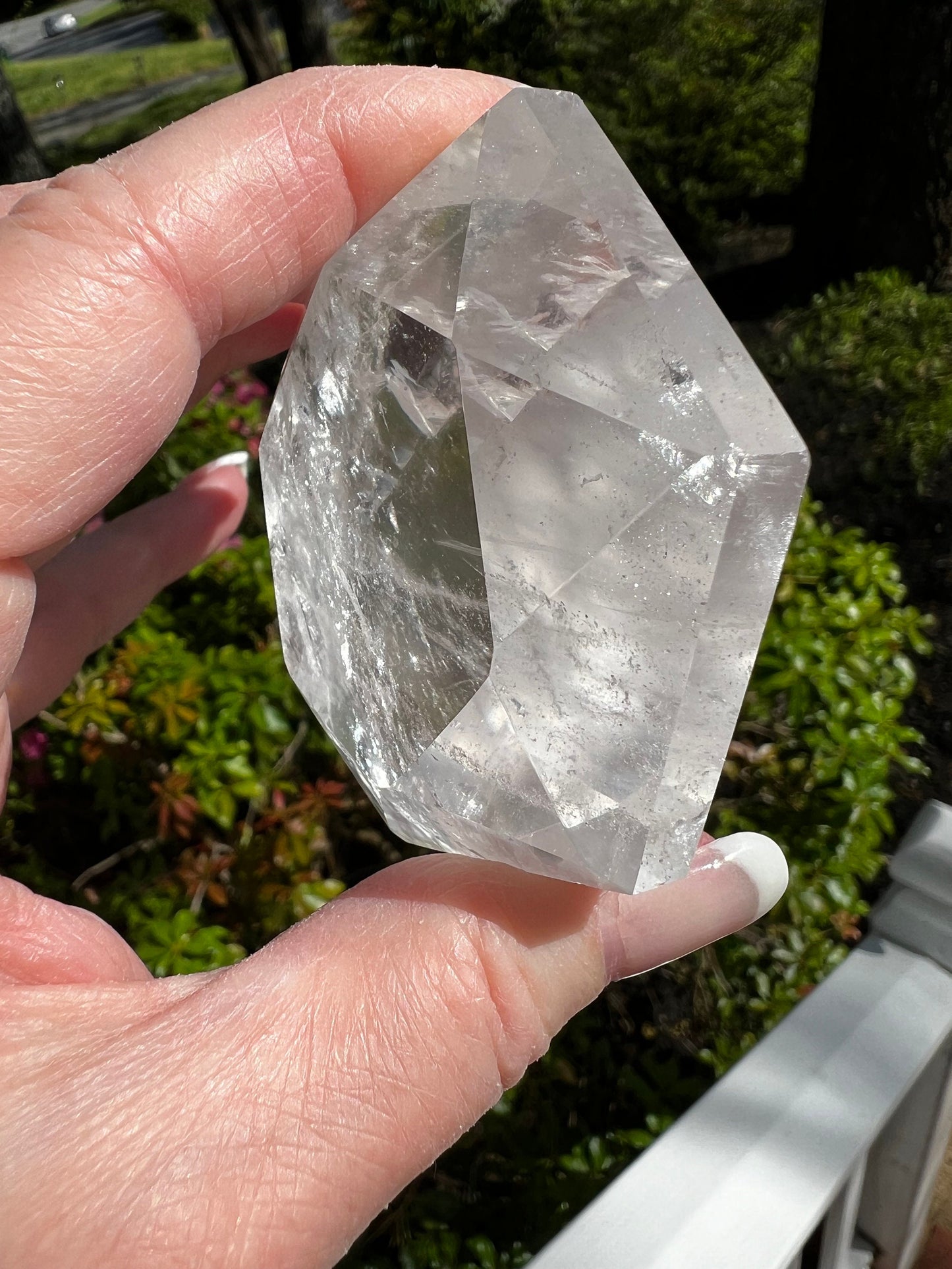 Lemurian Diamond, stunning carving, New, 2.75”, Brazil, high vibration crystal healing, crystals, altar, gift