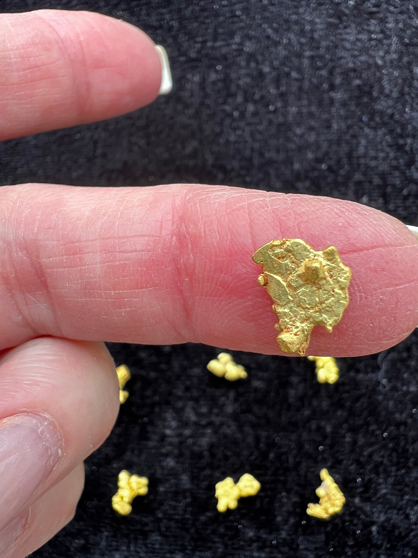 Crystallized 24k Gold, Brazil, Rare lot, Raw, Collectible, Pure, Mine-fresh, 17.85g