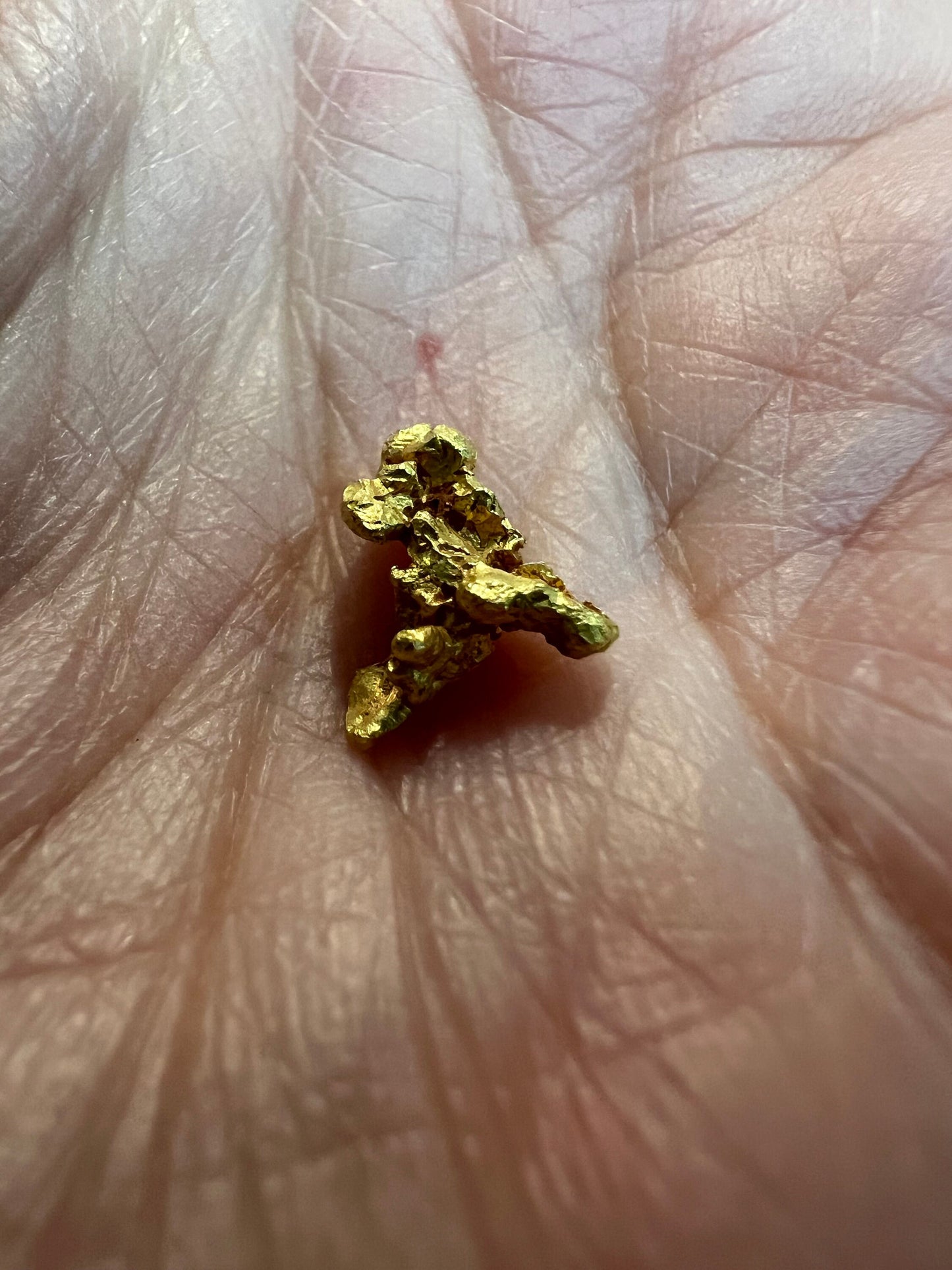 Crystallized 24k Gold, Brazil, Rare lot, Raw, Collectible, Pure, Mine-fresh, 17.85g