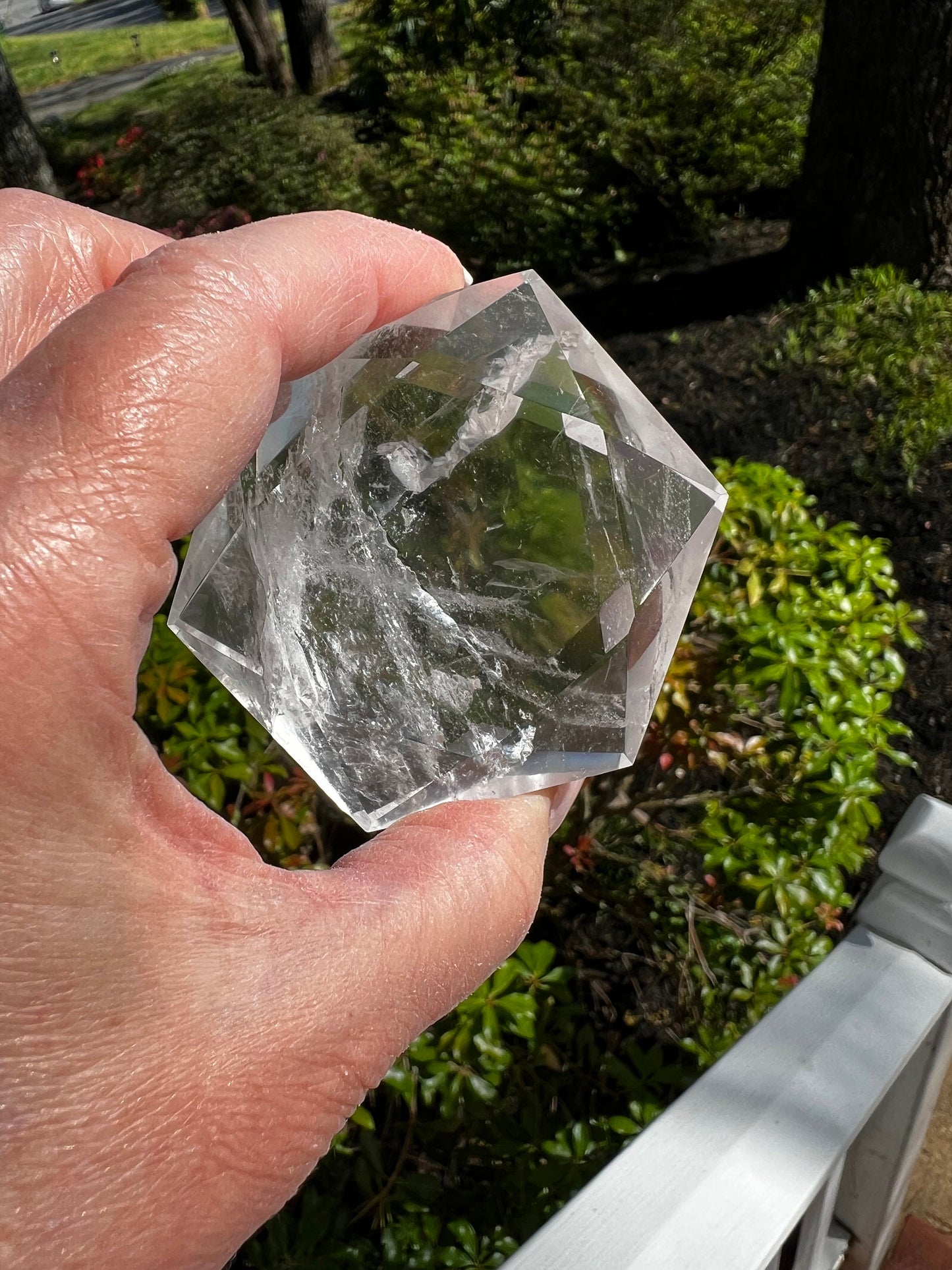 Lemurian Diamond, stunning carving, New, 2.75”, Brazil, high vibration crystal healing, crystals, altar, gift
