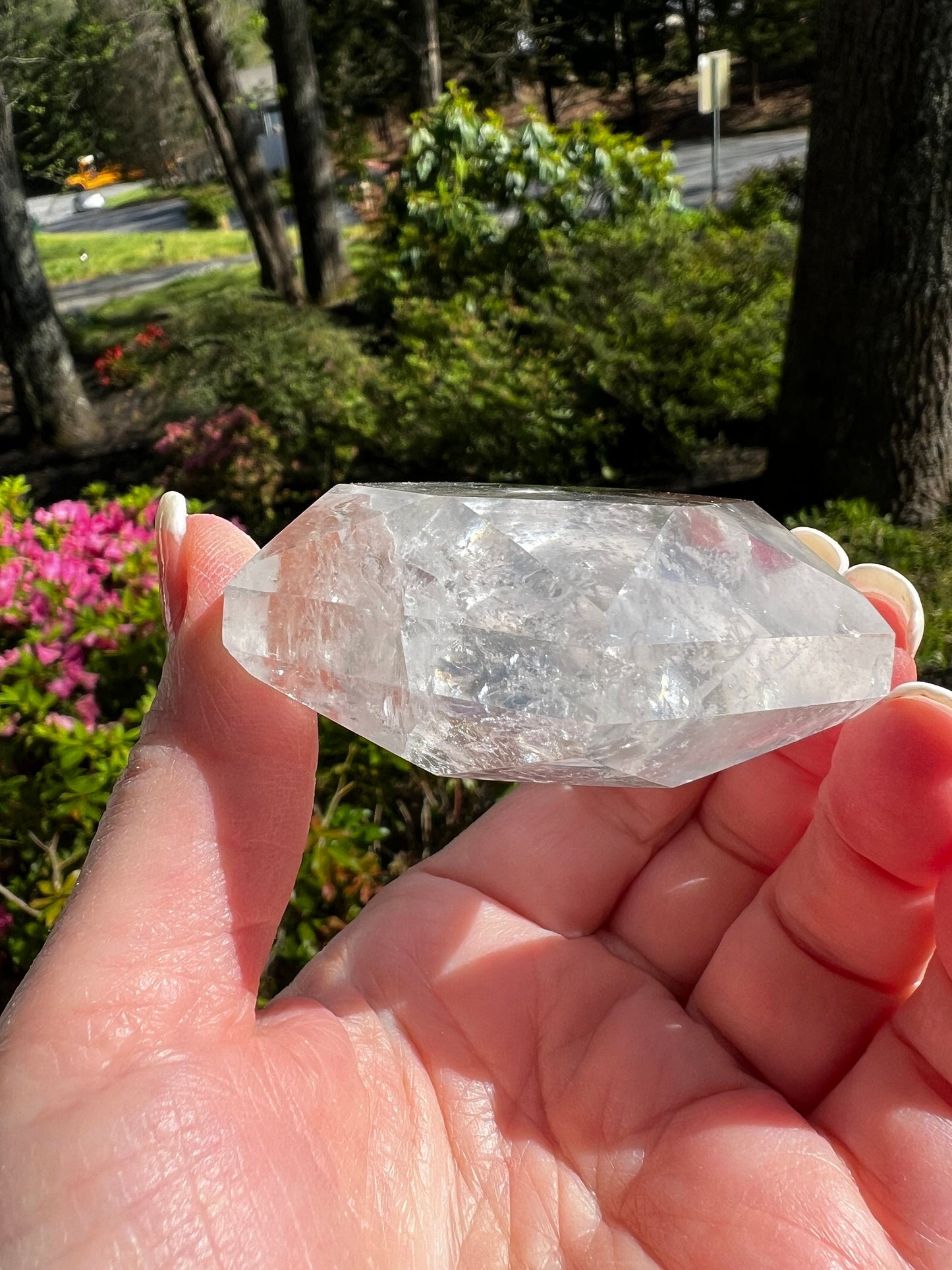 Lemurian Diamond, stunning carving, New, 2.75”, Brazil, high vibration crystal healing, crystals, altar, gift