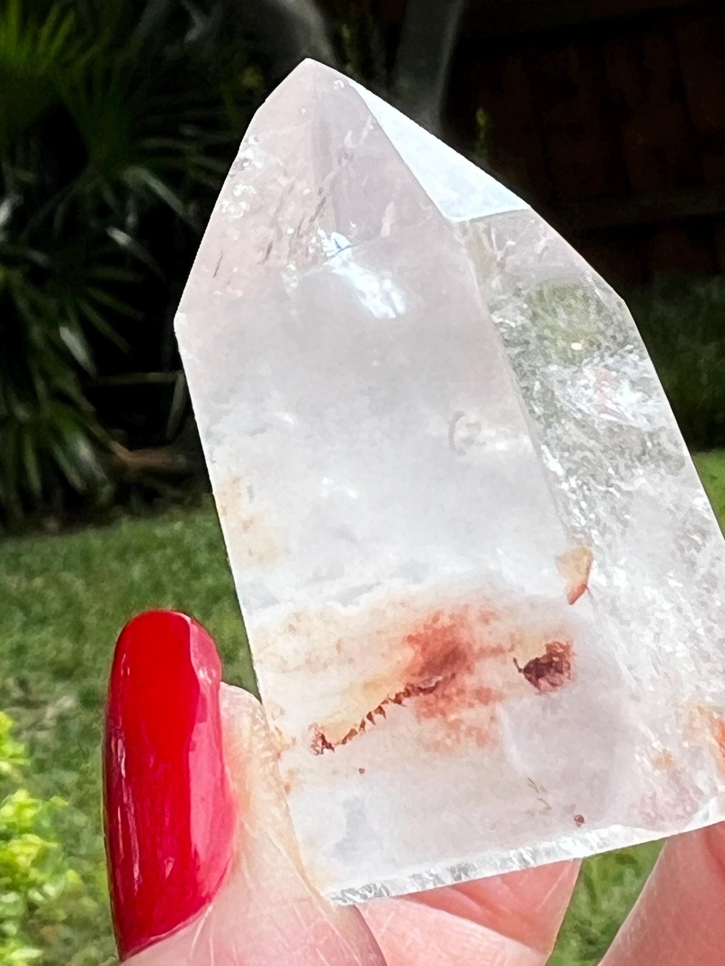 Rare Pink Lithium Lemurian, new, high quality, 1.75”, crystal healing, gift