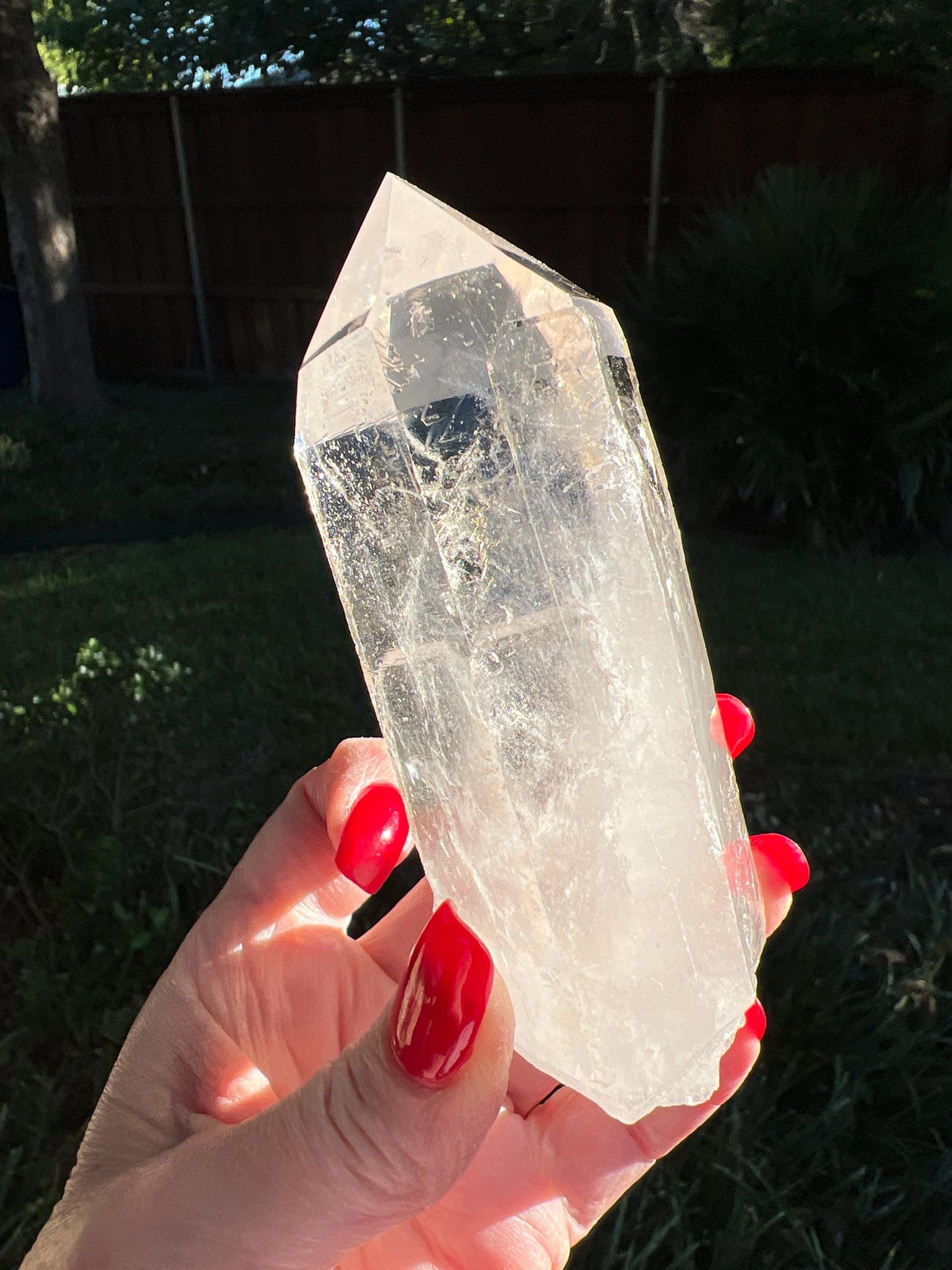 starbrary Lemurian wand with gorgeous Starbrary markings 4.5”
