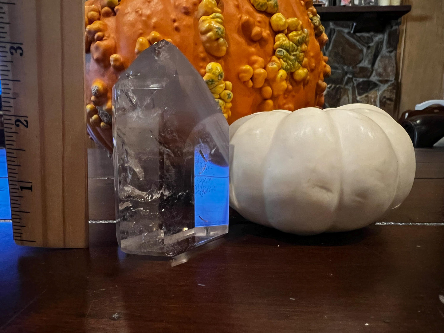 Stunning Rare Pink Lithium Lemurian, new, high quality, 3.25”, crystal healing, gift