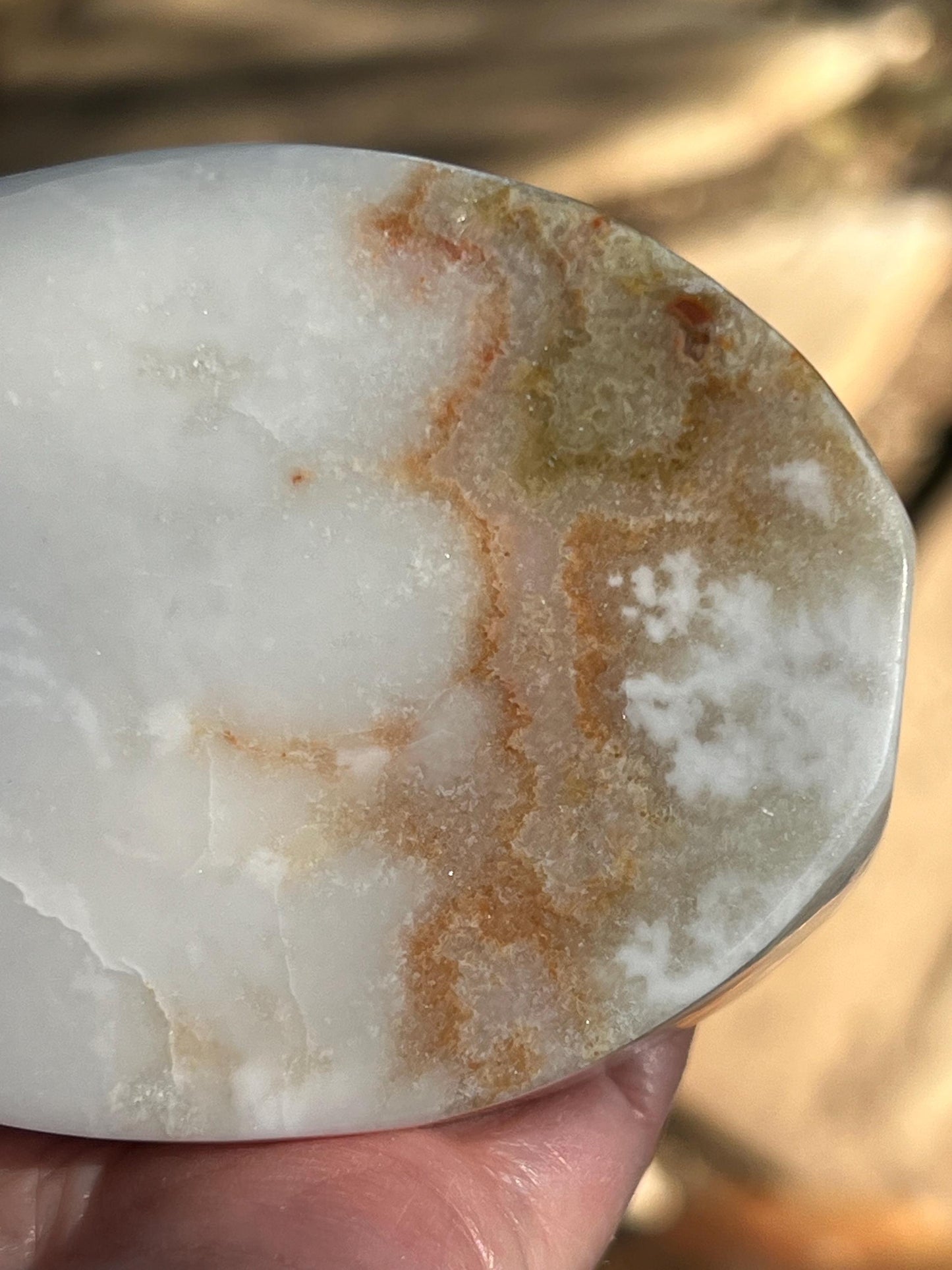 Stunning Banded Onyx Flame, new, gift, altar, crystal healing practice, premium, 5”