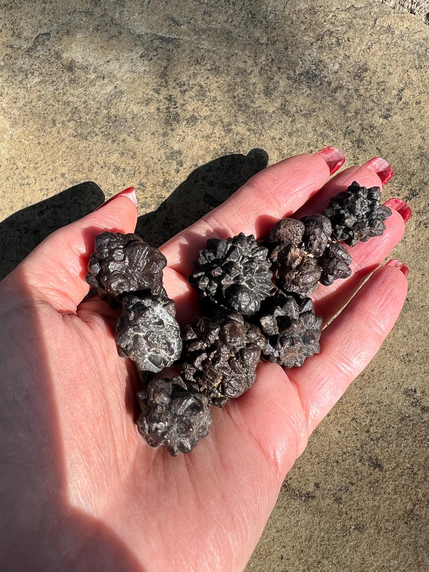 8 Prophecy Stones, new to shop and mine-fresh, 114g, Egypt