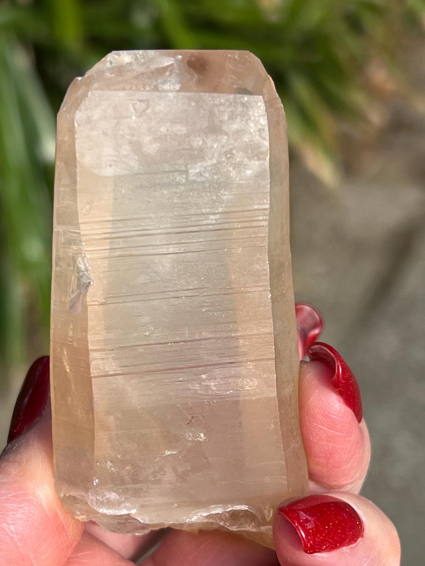 Rare Gold Lemurian, new, high quality, 3.25”, crystal healing, gift