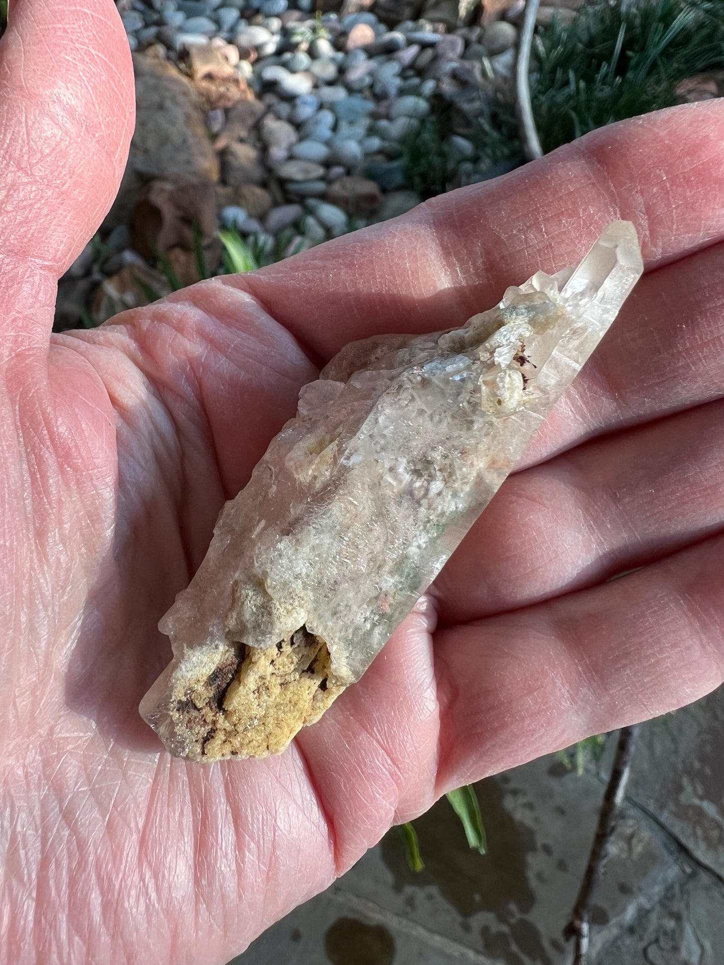 Strawberry Pink Mint Lemurian Fairy Cluster Bed with a twin, new, high quality, striations, crystal healing, 2.75”, hematite, premium