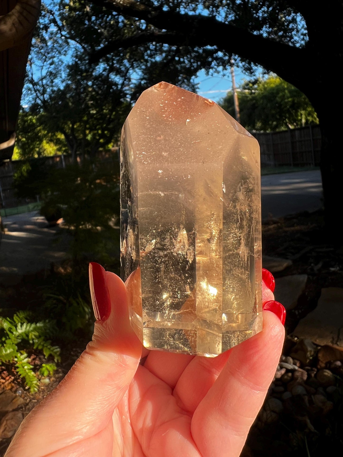 Stunning Rare Pink Lithium Lemurian, new, high quality, 3.25”, crystal healing, gift