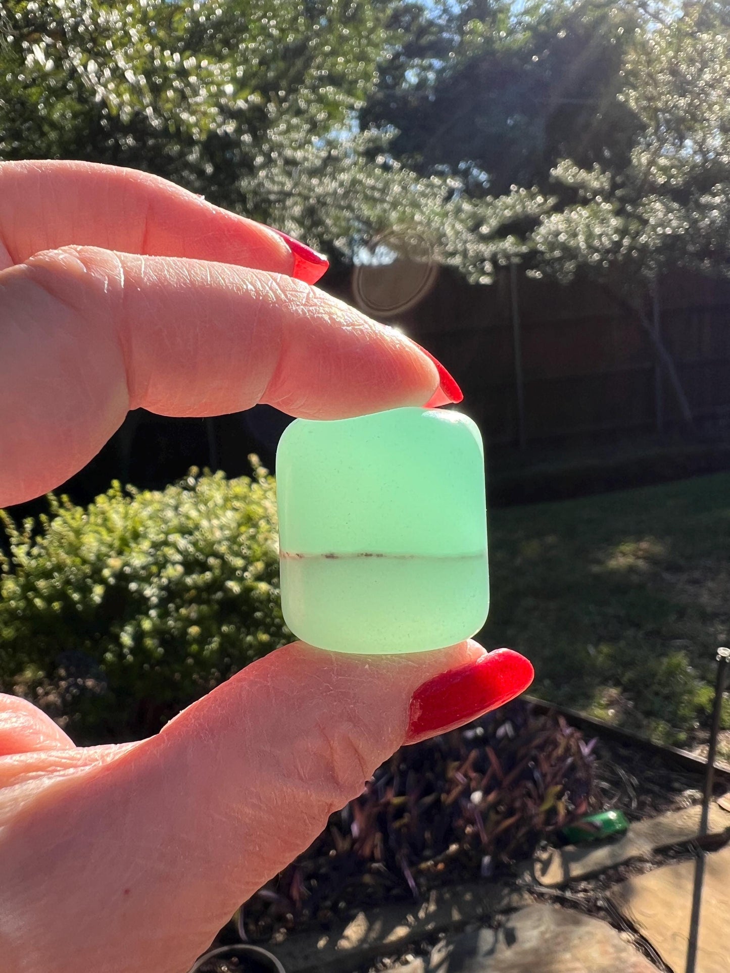 Fingerprint Calcite Tumble, new in shop, gifts, altar, crystals healing, high vibration crystals