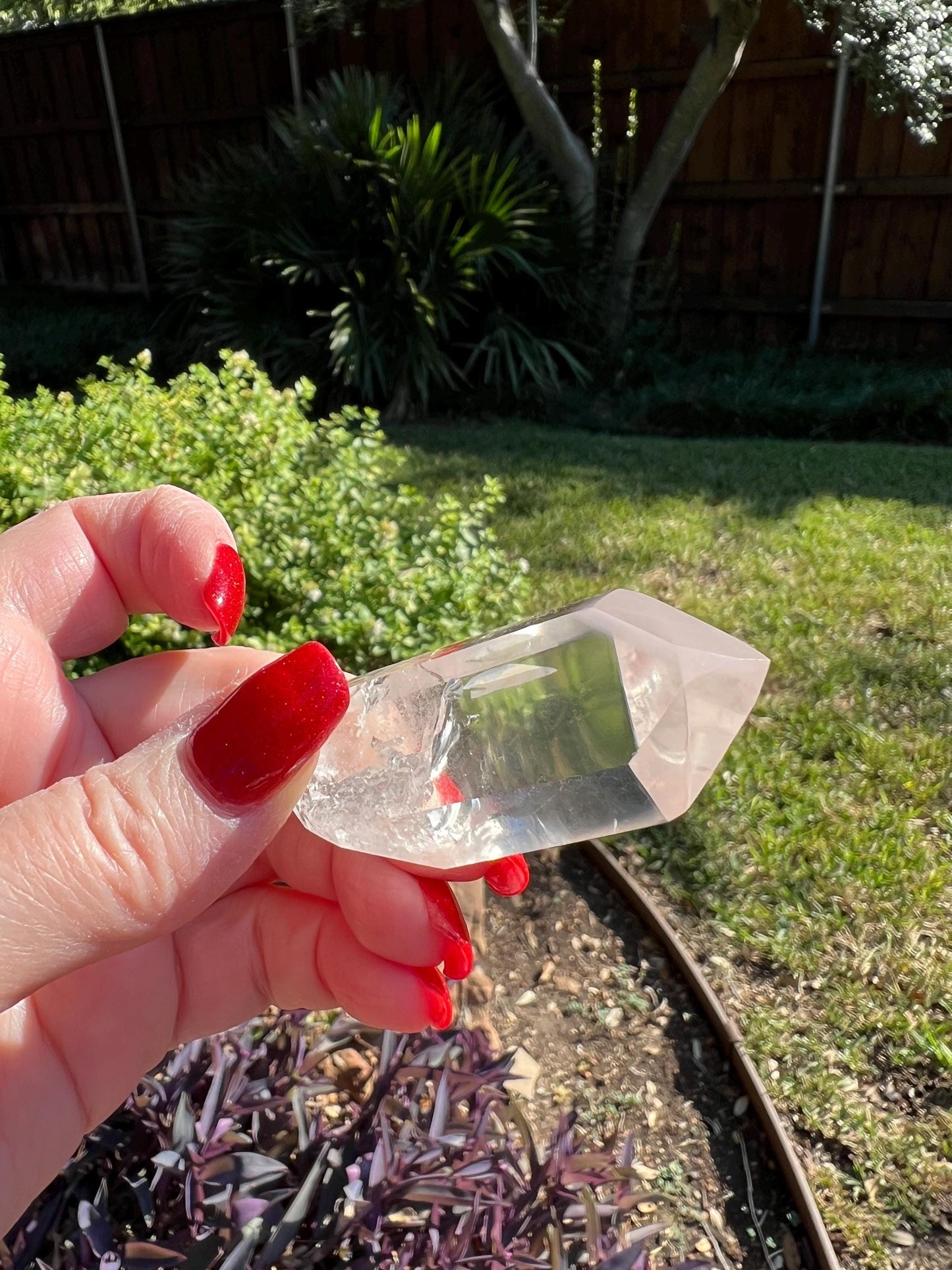 Rare Pink Lithium Lemurian, new, high quality, 2.25”, crystal healing, gift