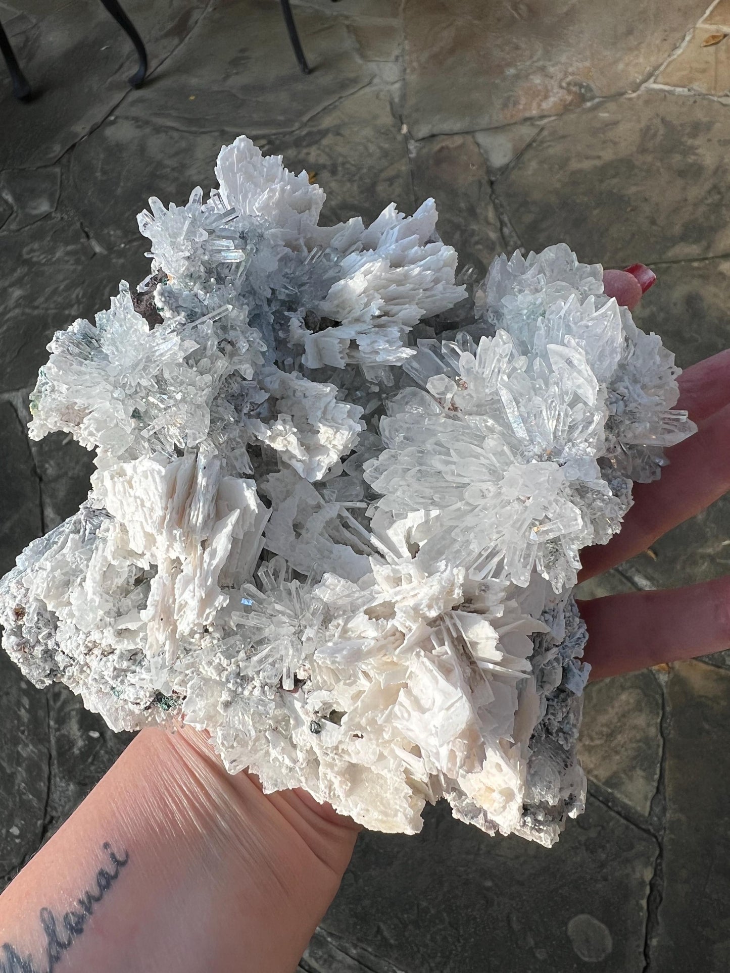 Crystal Calcite Flower, AAA grade raw flower, natural, Crystals, crystal healing, specimen, high vibration healing sessions, 1,8.4 lbs