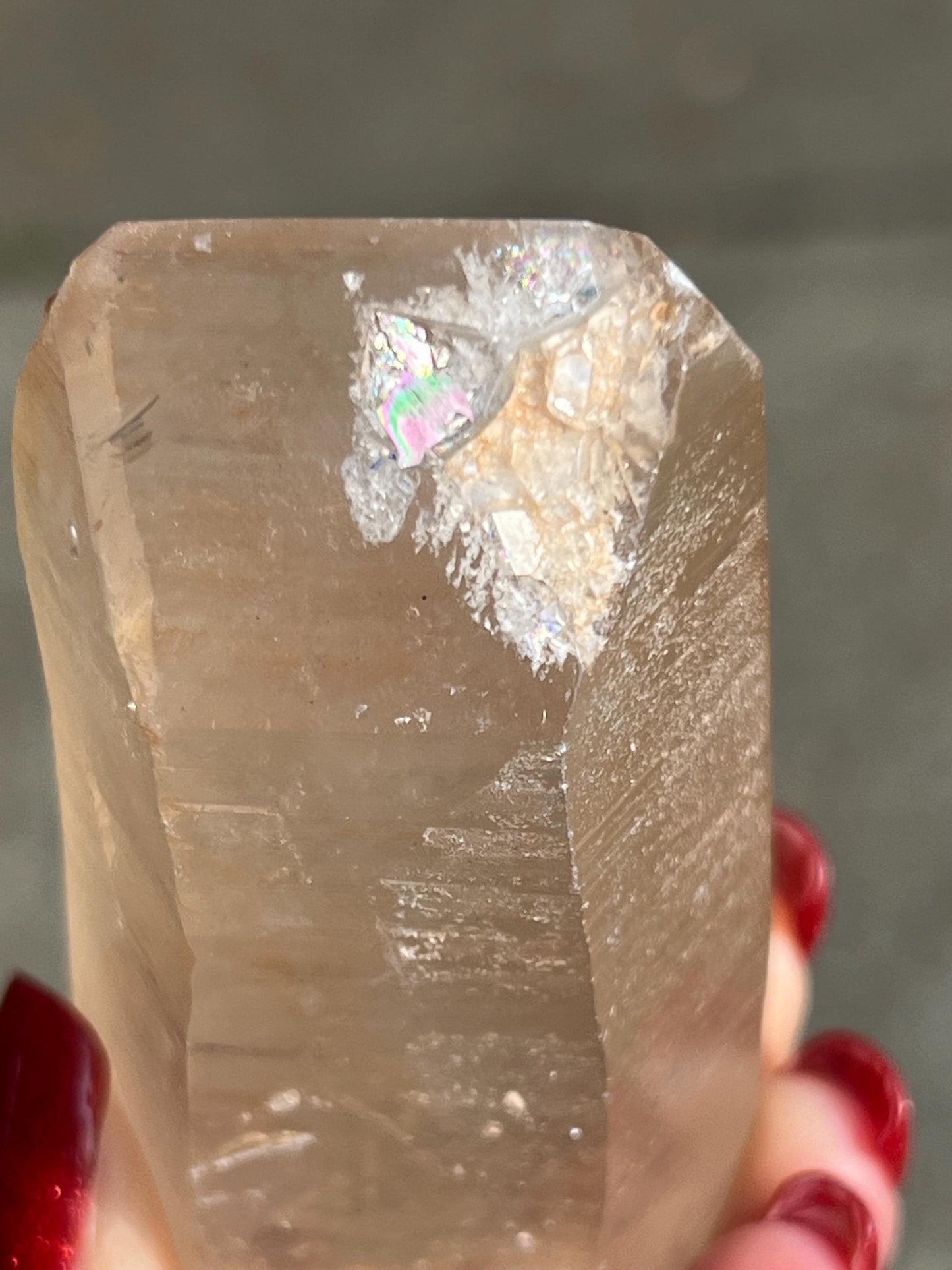 Rare Gold Lemurian, new, high quality, 3.25”, crystal healing, gift