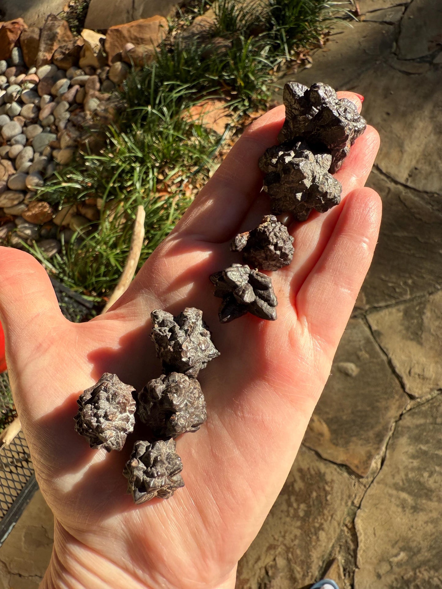 8 Prophecy Stones, new to shop and mine-fresh, 92g, Egypt
