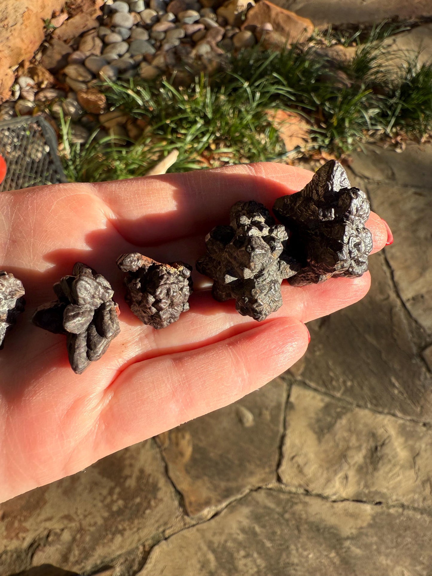 8 Prophecy Stones, new to shop and mine-fresh, 92g, Egypt