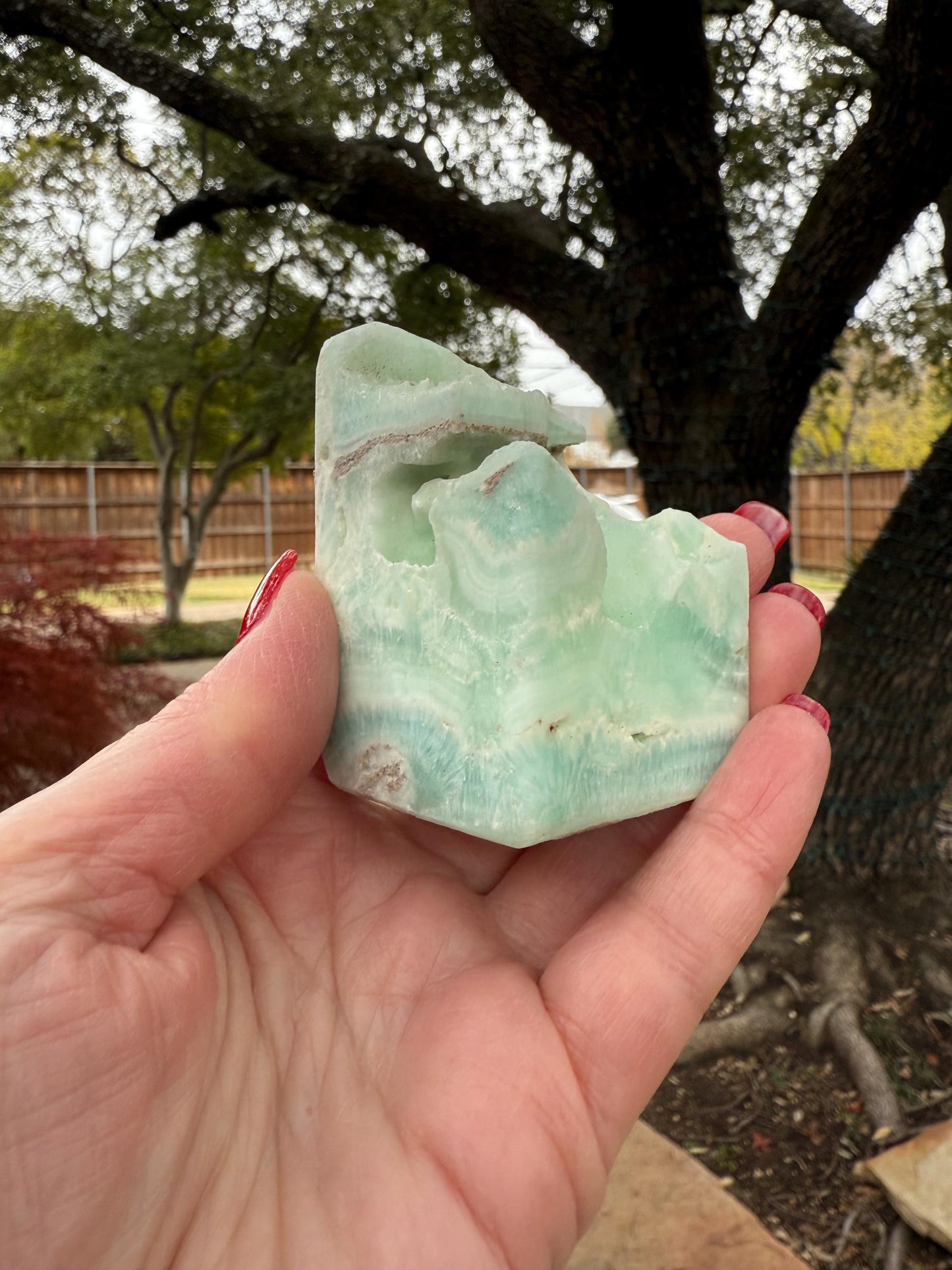 Druzy Blue Aragonite Chunk, 2.25”, New, Crystal Healing, Gift, Altar, High Vibration Crystals