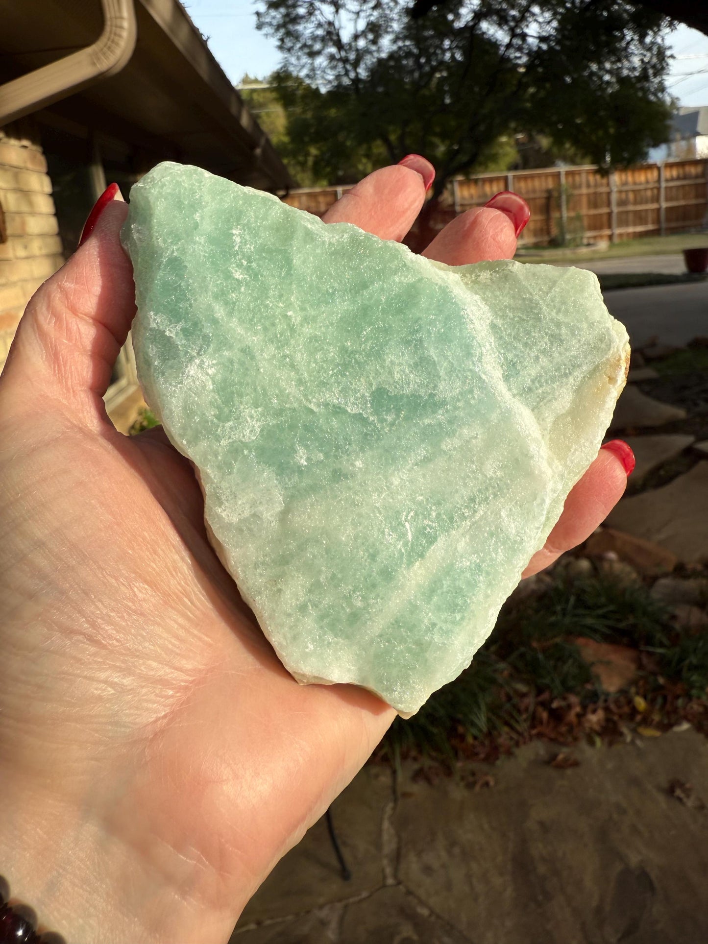 Caribbean Blue Calcite, AA grade raw chunk, natural, Crystals, crystal healing, rocks, specimen, high vibration healing sessions
