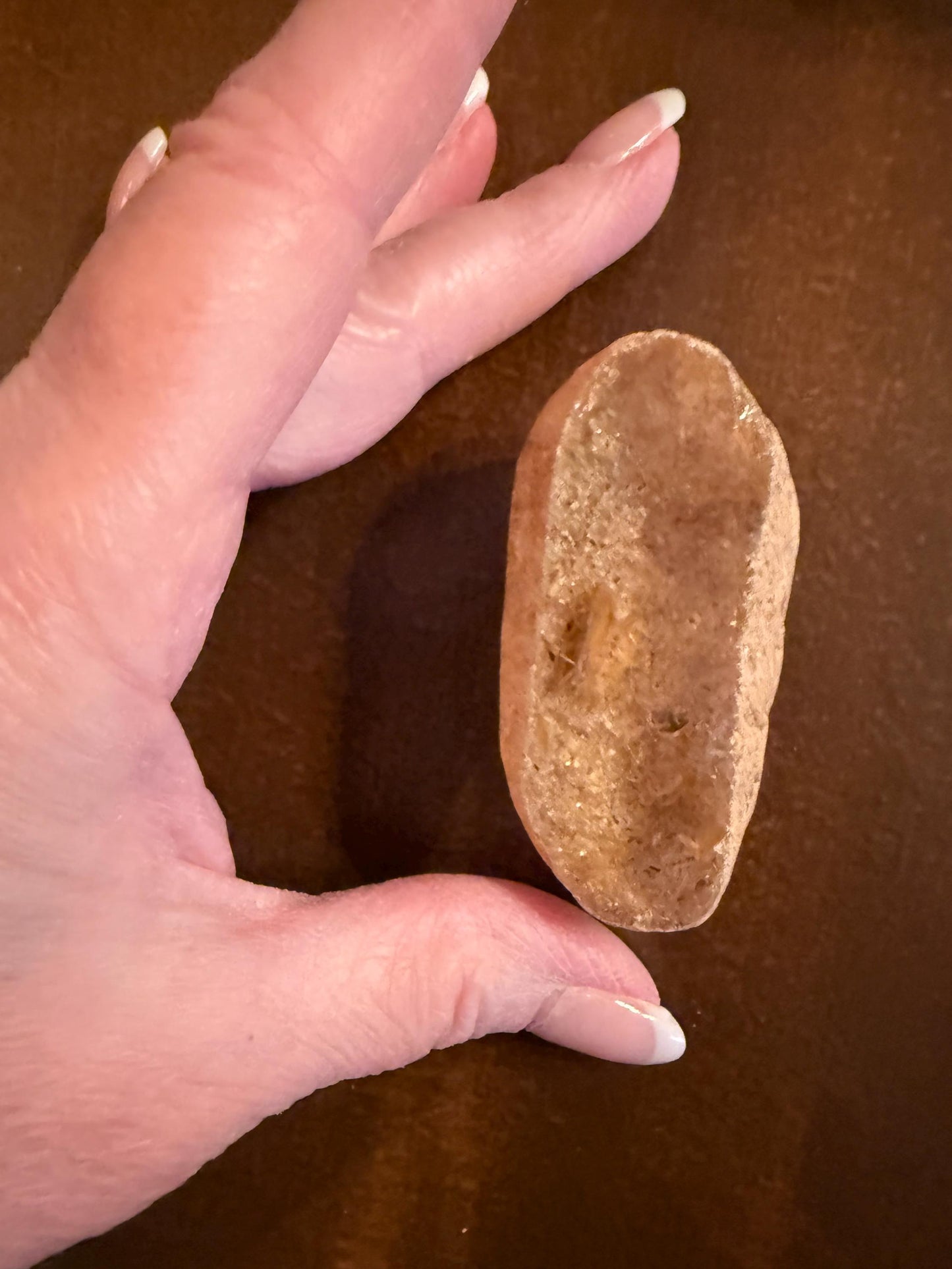Golden Healer Dragon egg, new, altar, gifts, tarot, crystal healing, high vibration crystals, 2.5”