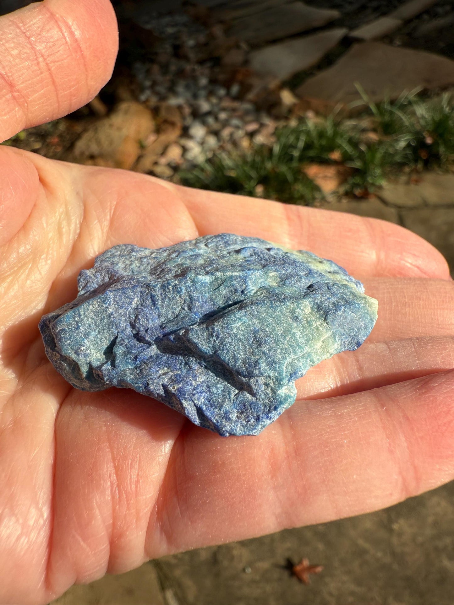 Raw Lapis Lazuli Chunk, New, crystal healing, high vibration crystals, altar, gift, tumble, palm stone