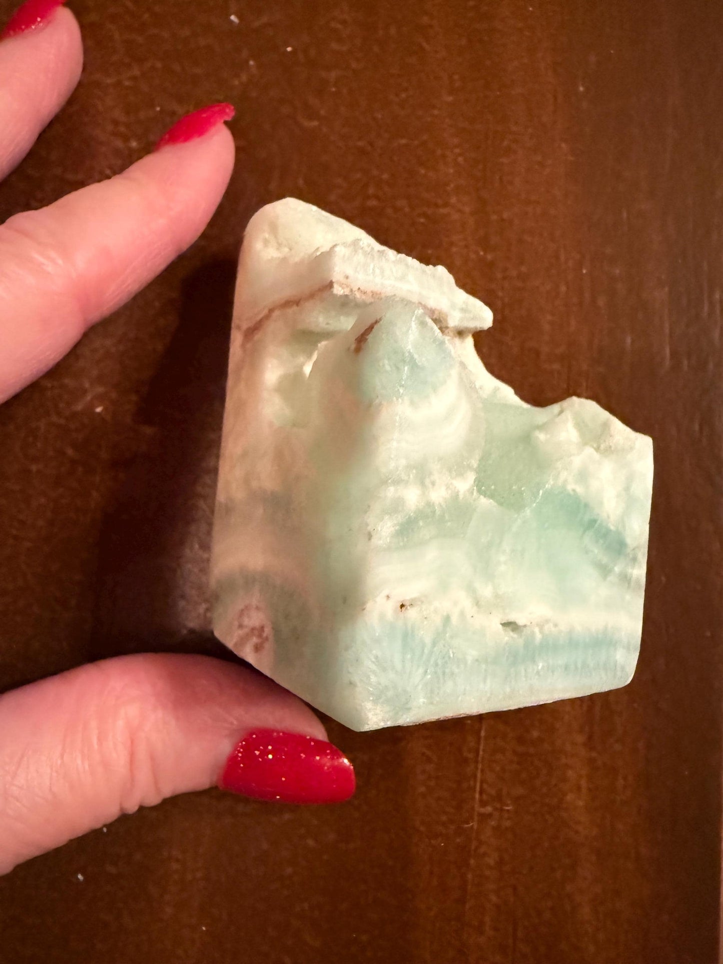 Druzy Blue Aragonite Chunk, 2.25”, New, Crystal Healing, Gift, Altar, High Vibration Crystals