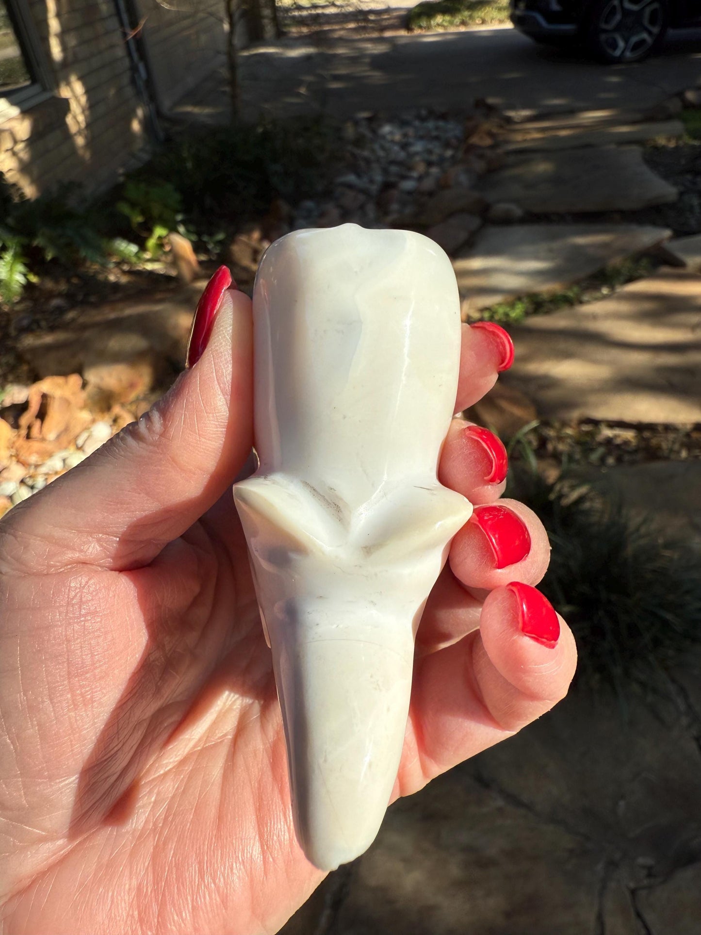 Merlinite Dendritic Agate Elephant, New, Crystal Healing, Tarot, High Vibration Crystals, 3.25”
