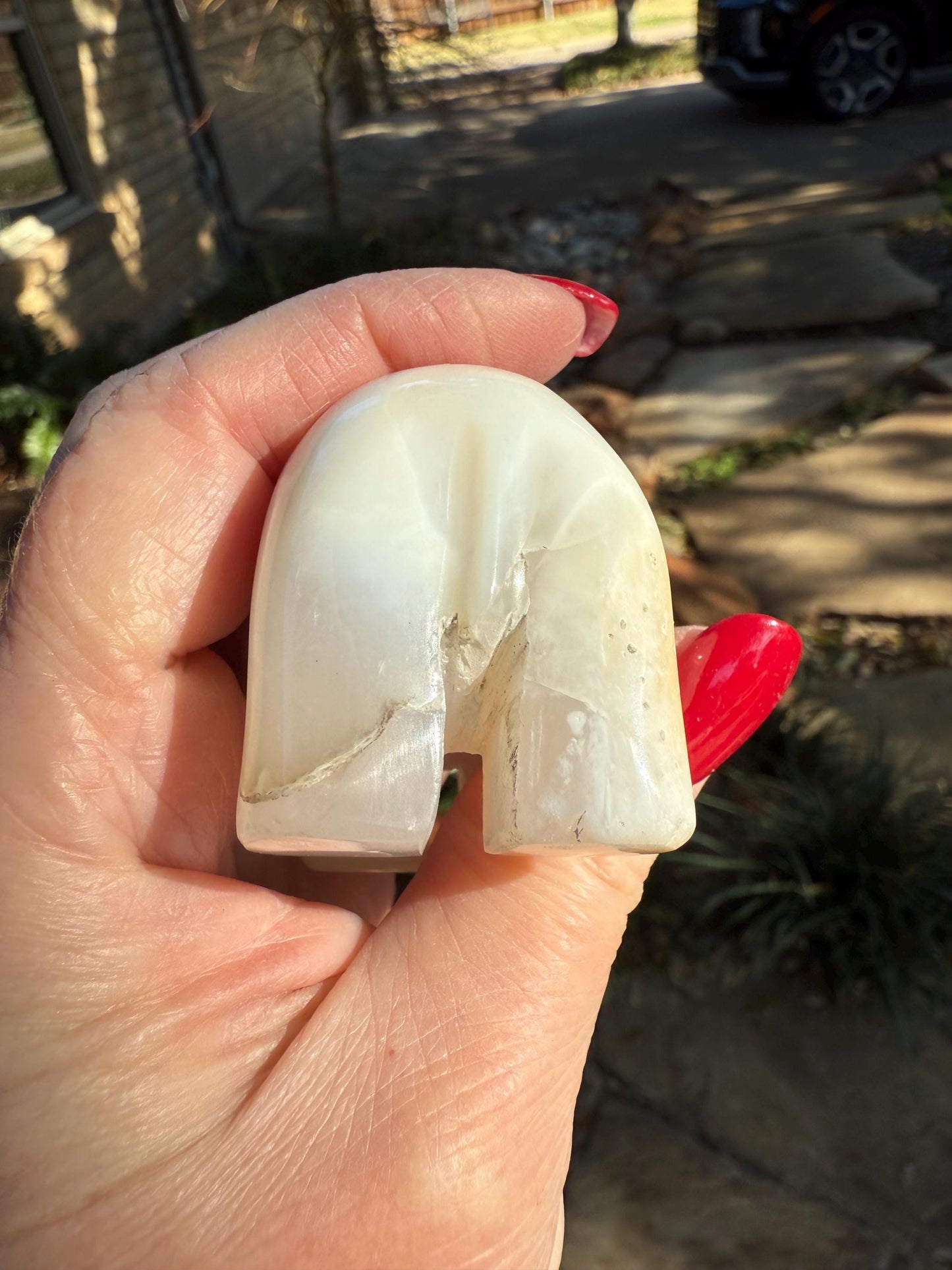 Merlinite Dendritic Agate Elephant, New, Crystal Healing, Tarot, High Vibration Crystals, 3.25”