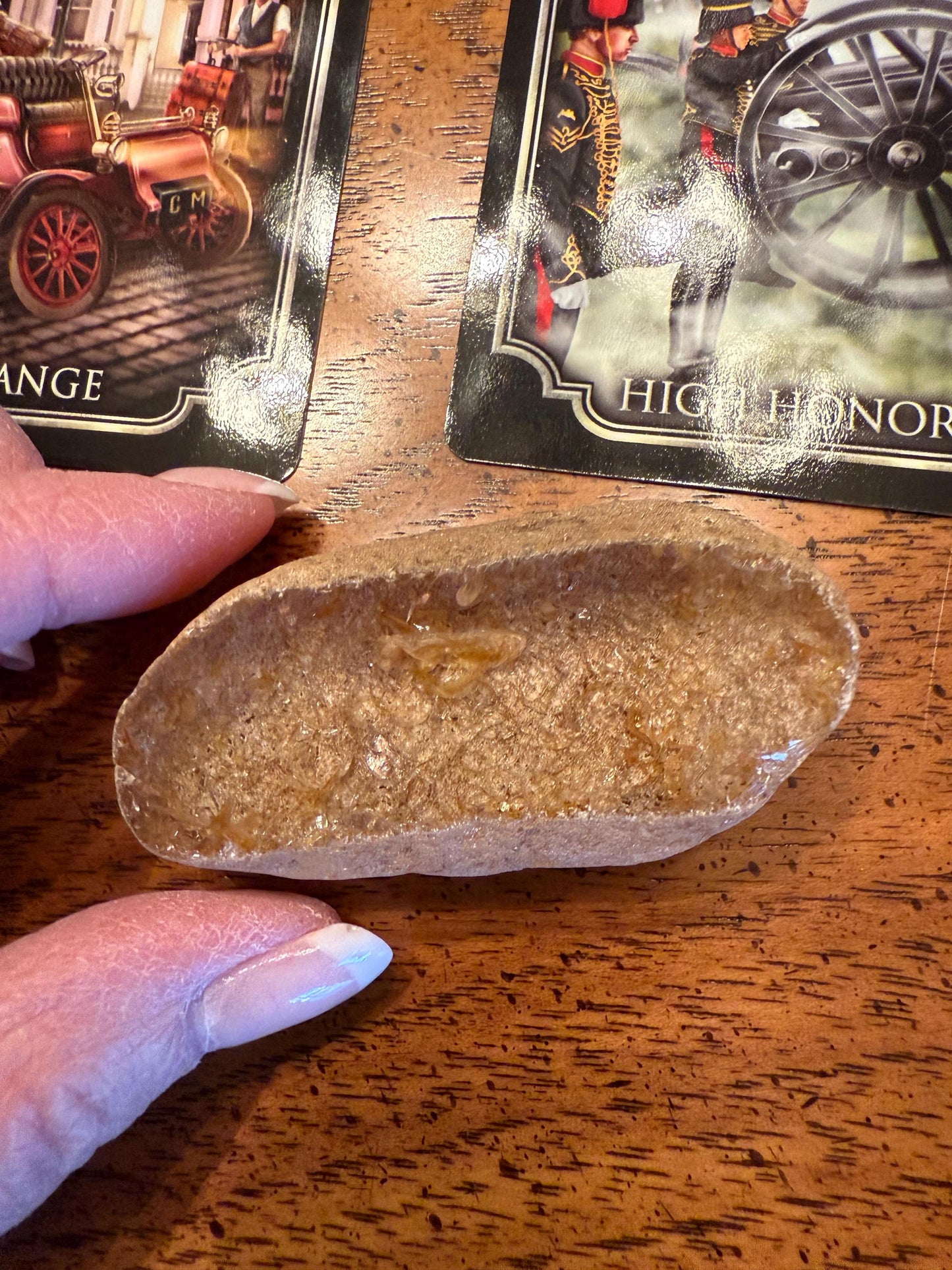 Golden Healer Dragon egg, new, altar, gifts, tarot, crystal healing, high vibration crystals, 2.5”