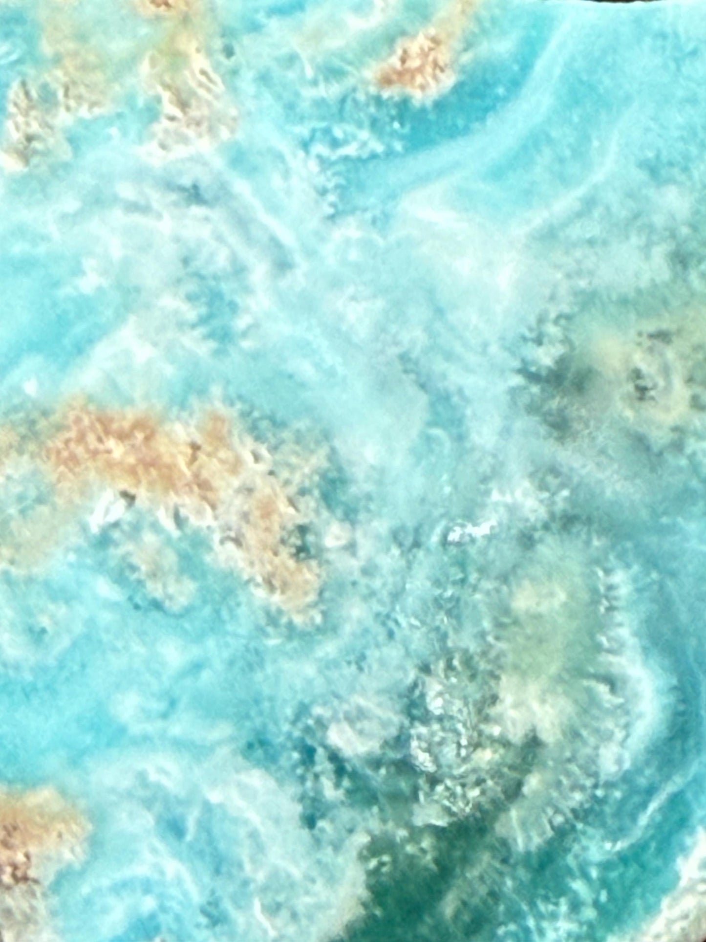 Blue Aragonite slab with druzy, 4.25”, new, natural, high vibration crystals and readings, gifts