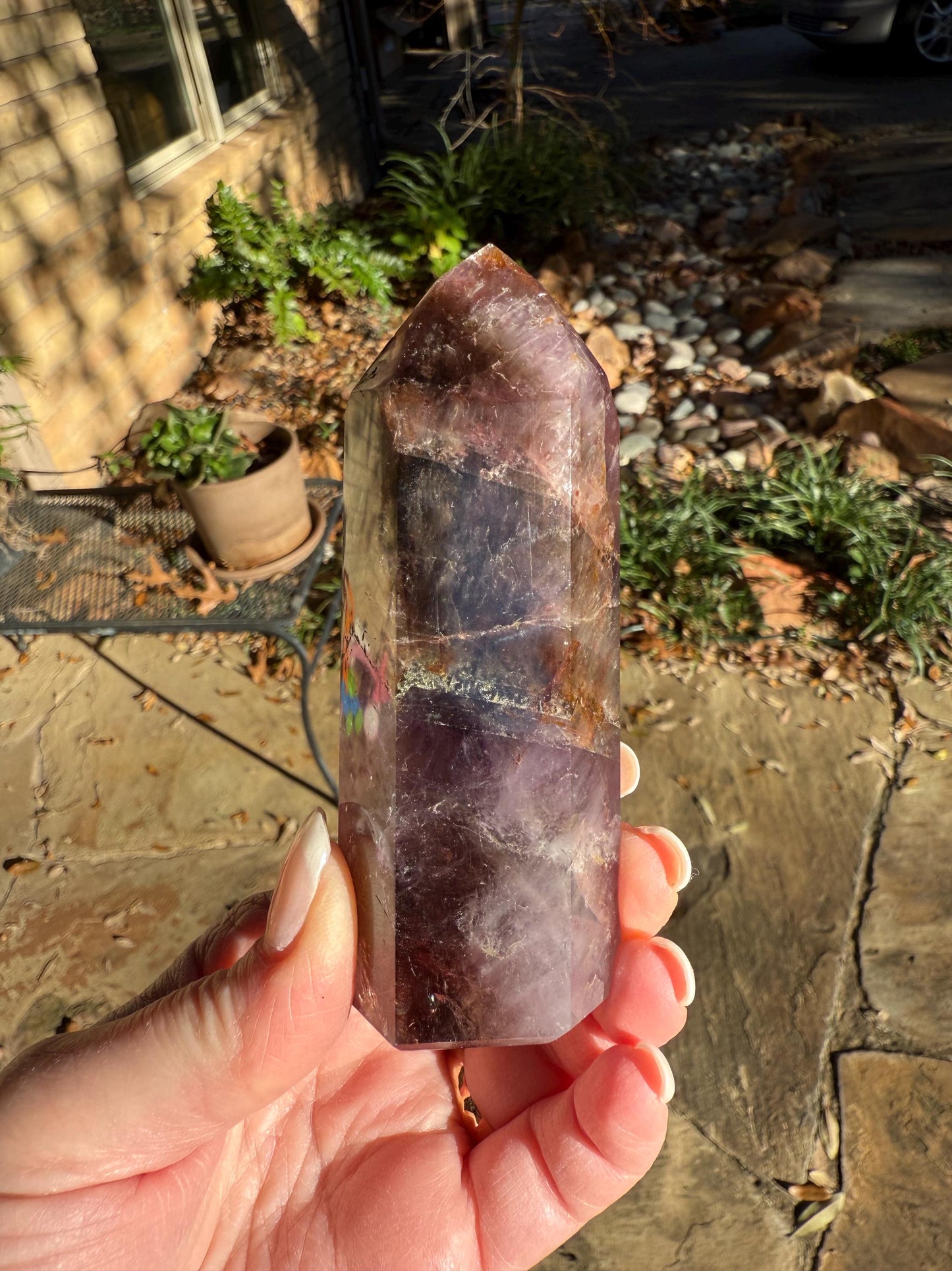 Super 7 Point, new, gifts, altar, high vibration crystal, crystals, 4”