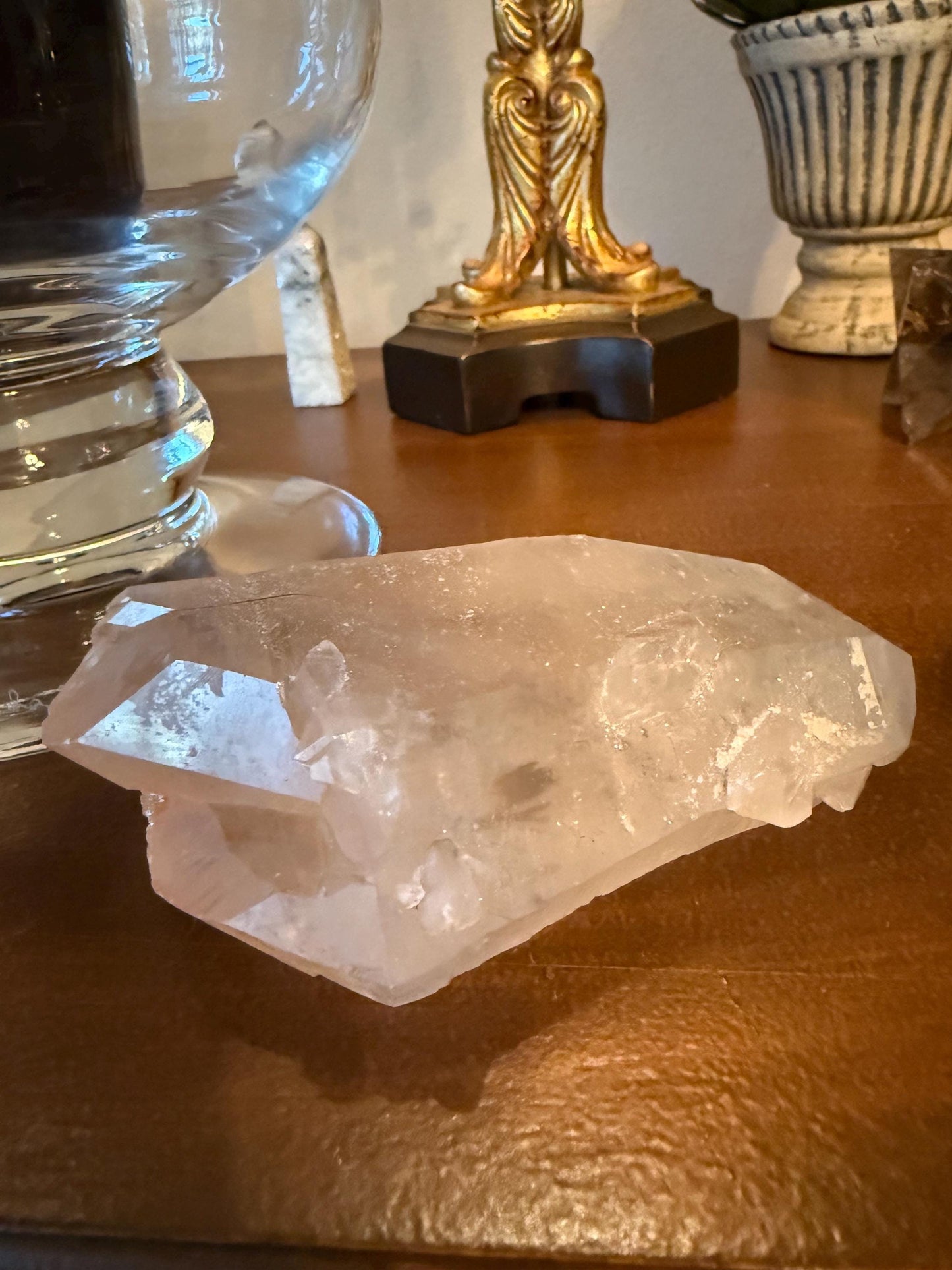 Rare Record Keeper Gold Lemurian, new, high quality, 5”, crystal healing, gift