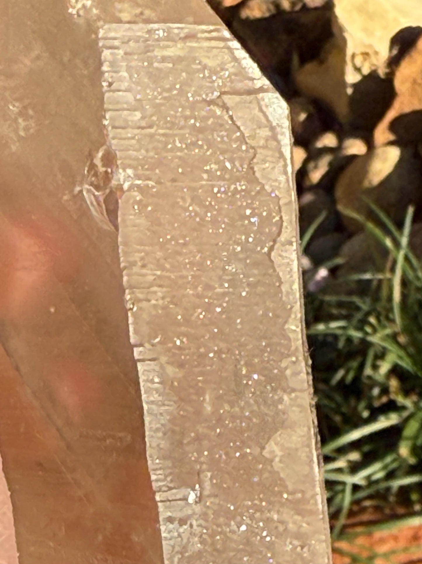 Rare Record Keeper Gold Lemurian, new, high quality, 5”, crystal healing, gift