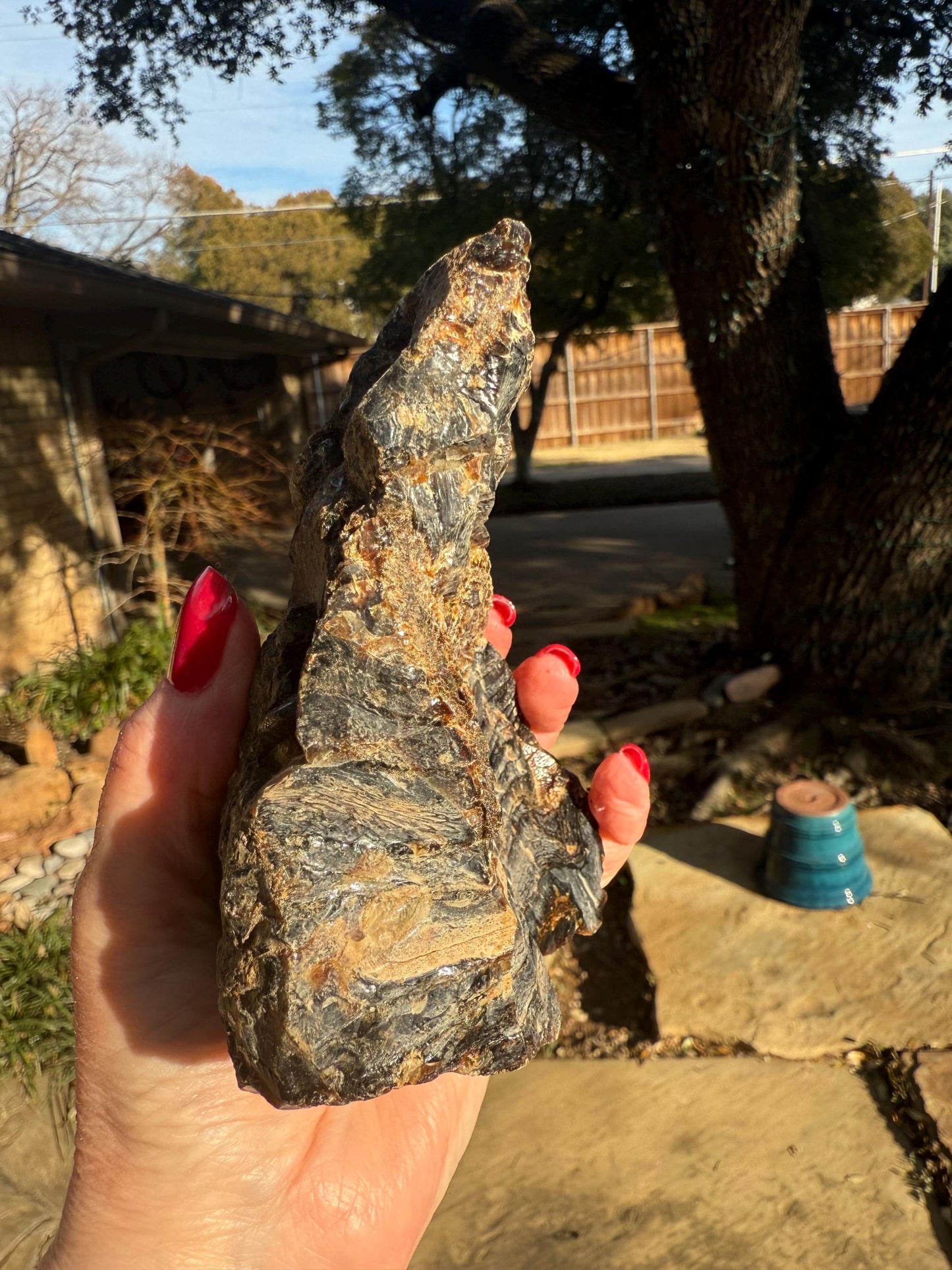 Jumbo stunning raw amber chunk, New, altar, gift, high vibration crystals, natural, crystal healing, 9.5 ounces, 4.5”
