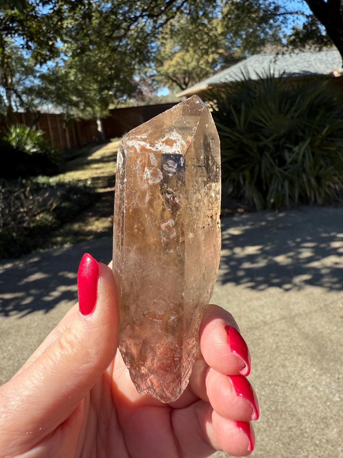 Smoky Lemurian wand, 4.1”, glyphs, high vibration crystals, crystal healing, gift