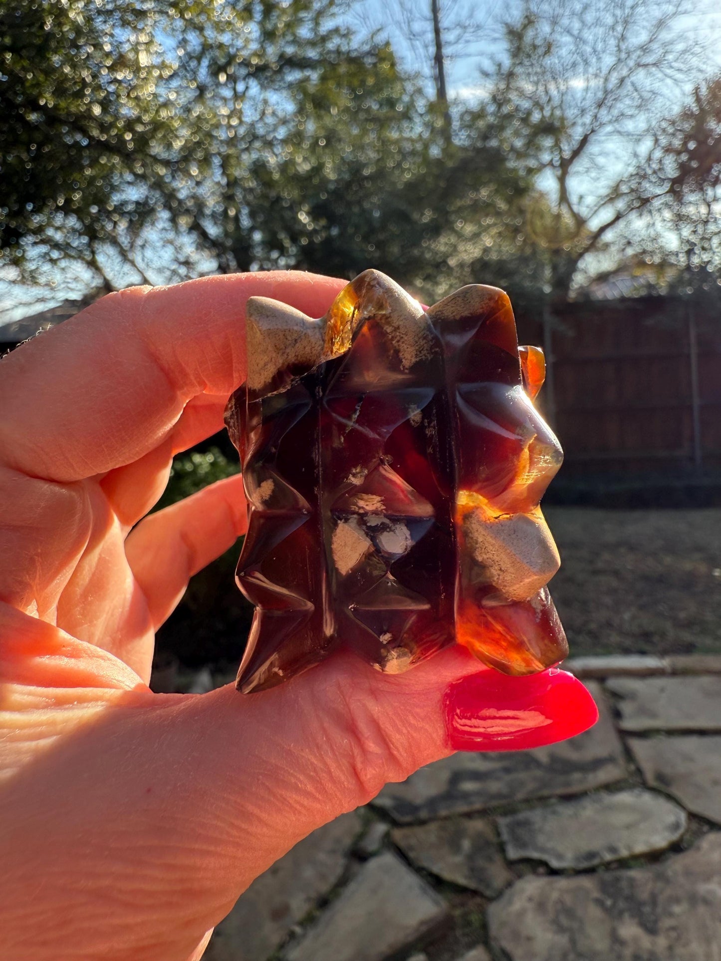 Amber Dragon 3”, Rare, Crystal Healing, High Vibration Crystals, altar, gift, authentic amber