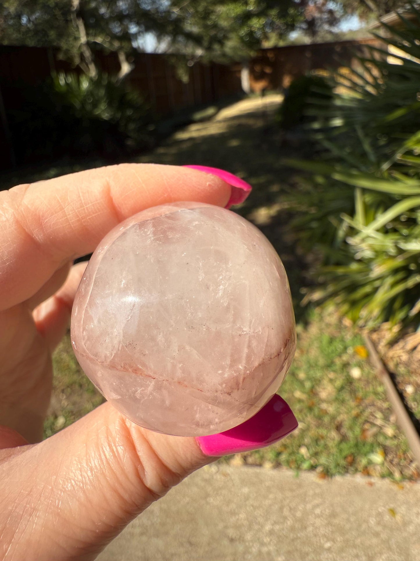 Fire Quartz Skull, New, 1.8”, gift, high vibration crystals, crystal healing