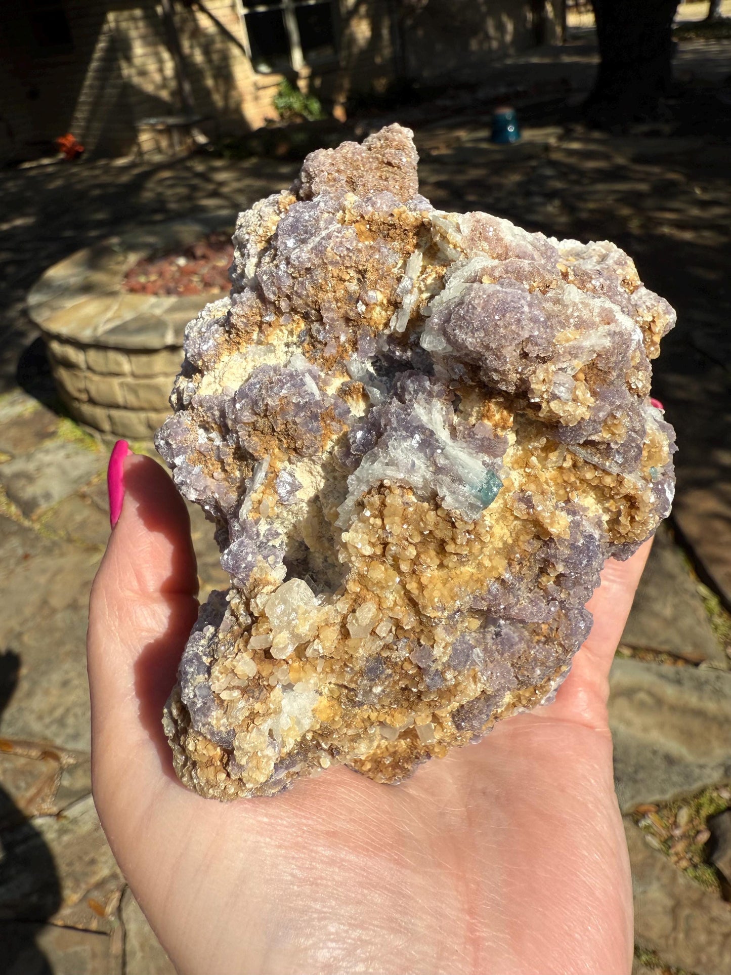 Large Green Tourmaline in Quartz with gorgeous rod crust, stunning raw altar piece 1.9.4 lbs, high vibration crystals, 4.5”