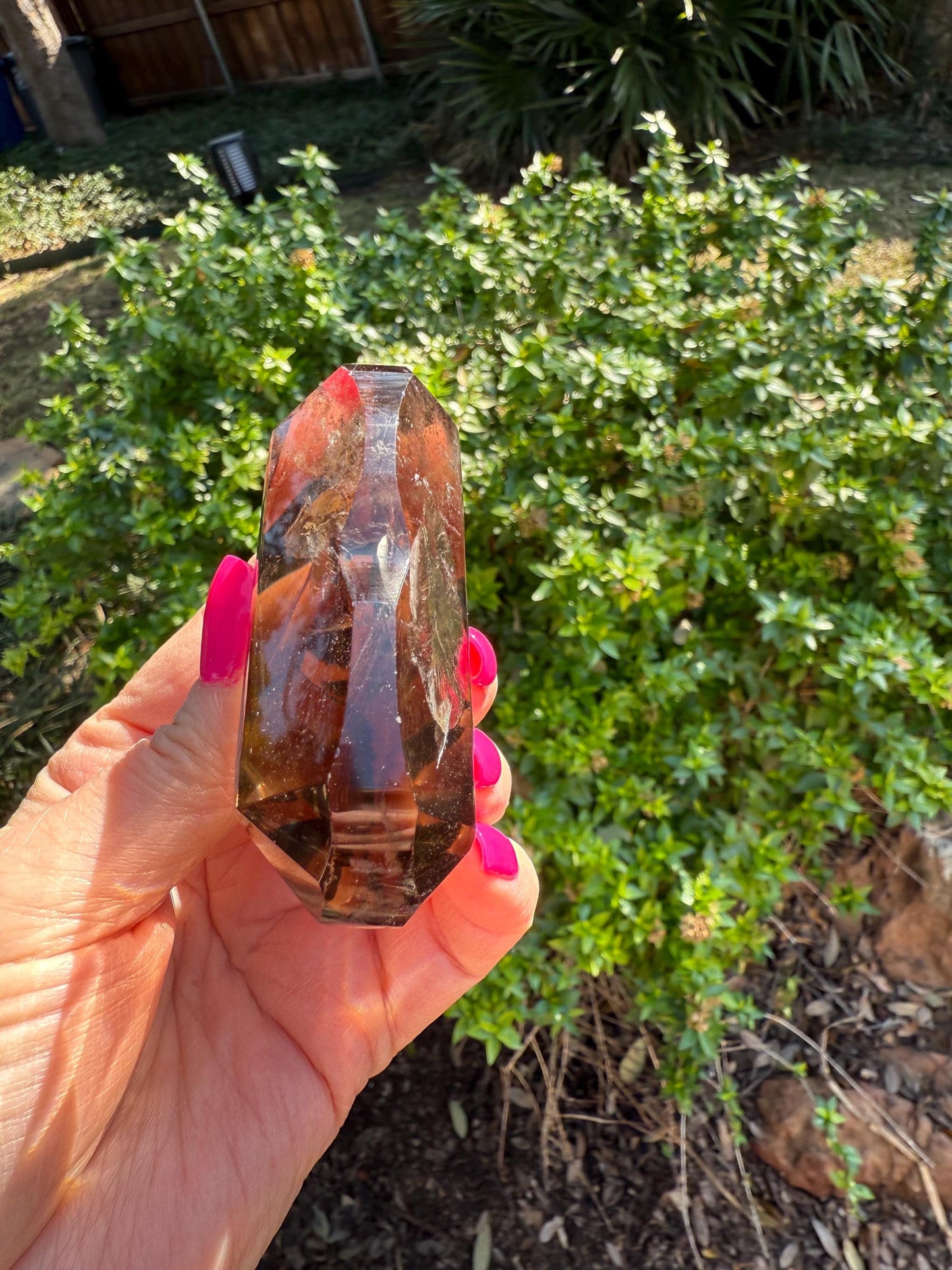 Stunning Smoky Lemurian Polished Heart, new, high quality, 2.75”, crystal healing, gift