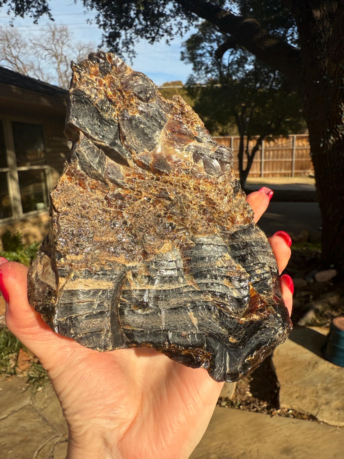 Jumbo stunning raw amber chunk, New, altar, gift, high vibration crystals, natural, crystal healing, 9.5 ounces, 4.5”