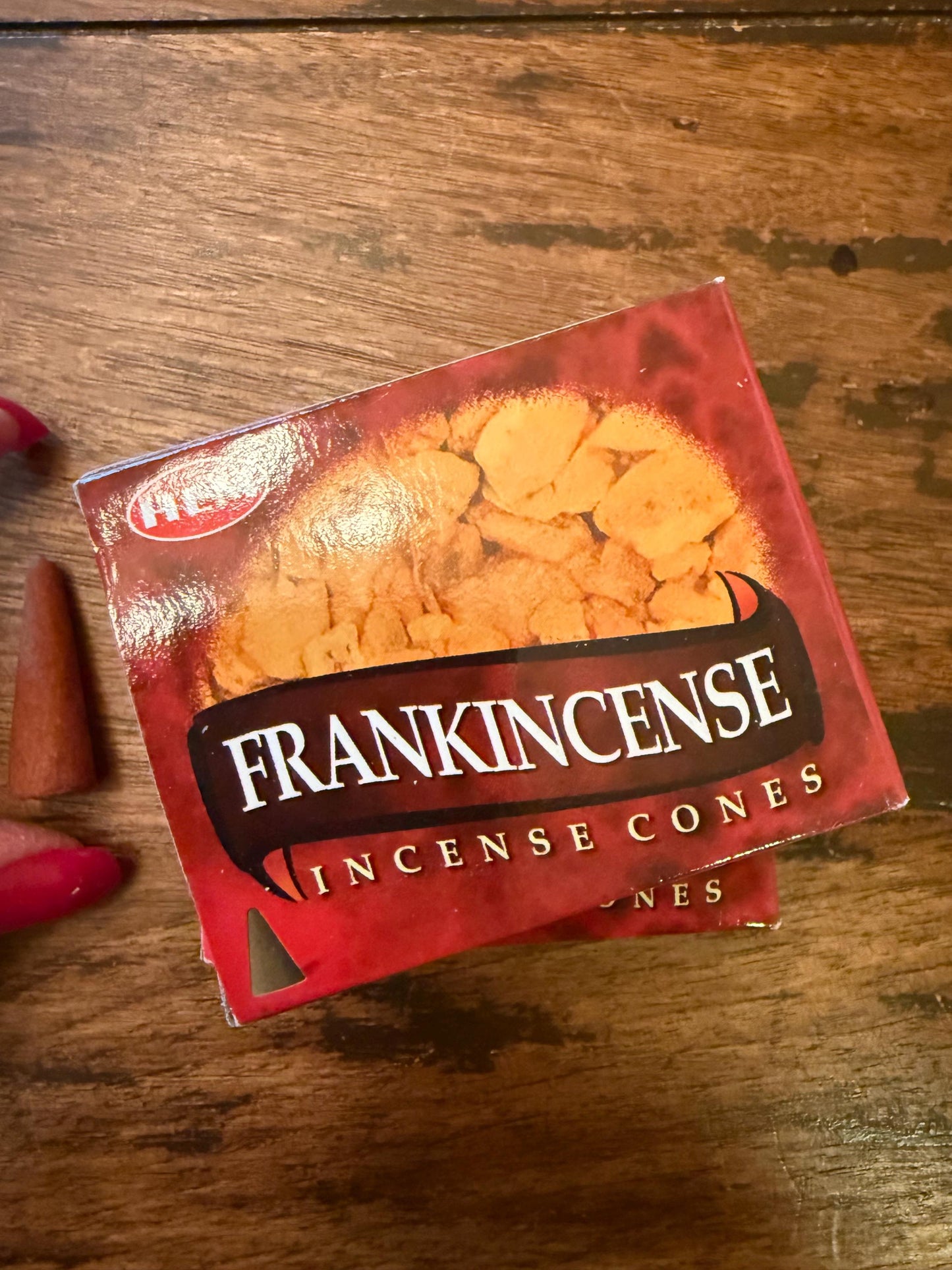 Frankincense Incense cones, temple incense, crystal healing, scent, gift, 10 cones