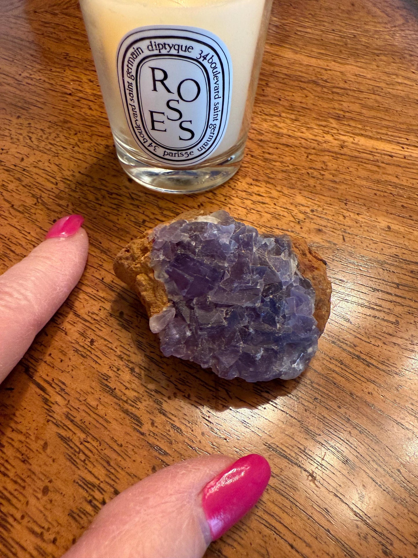 Purple Fluorite Raw Bed, 2.5”, crystal healing, premium crystals