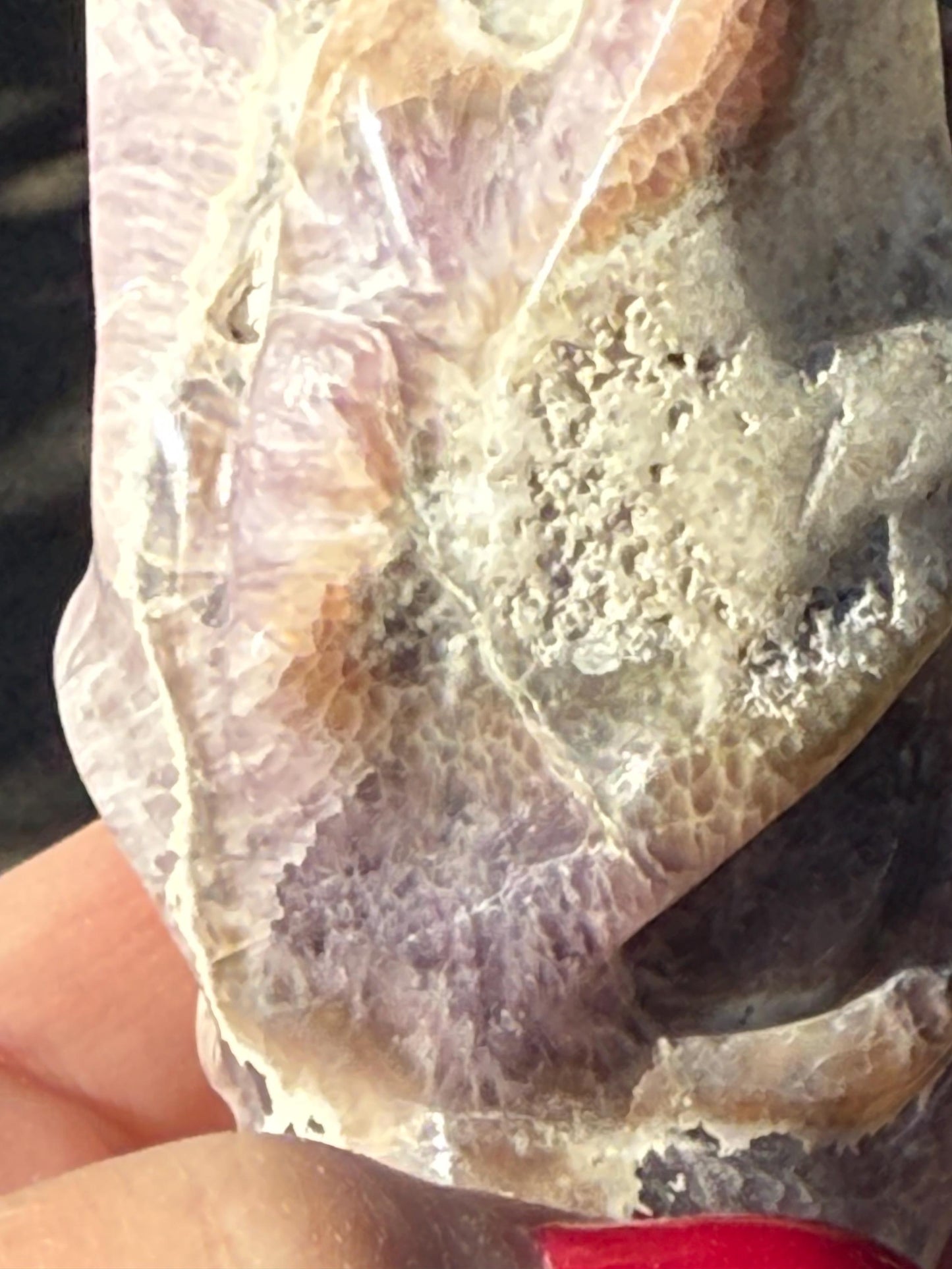 Amethyst Dragon, New palm stone dragon, 4”, crystal healing, gifts, altar, high vibration crystals