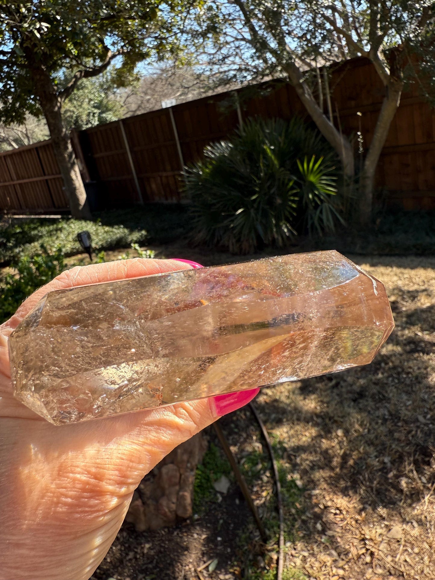 Stunning Smoky Lemurian Polished Heart, new, high quality, 4.5”, crystal healing, gift
