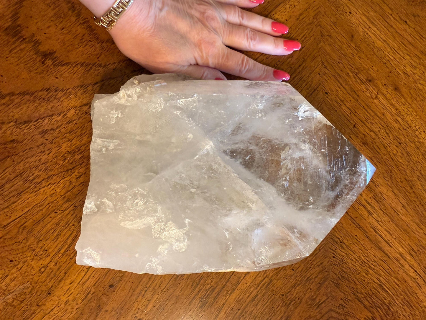 Private Collection Starbrary Lemurian Statement Piece Bed, Rare, gift, 9”, crystal healing, high vibration crystals