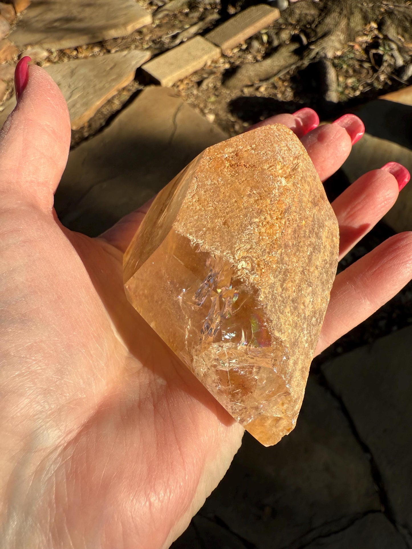 Golden Healer Freeform, new, altar, gifts, crystal healing, high vibration crystals, 3.25
